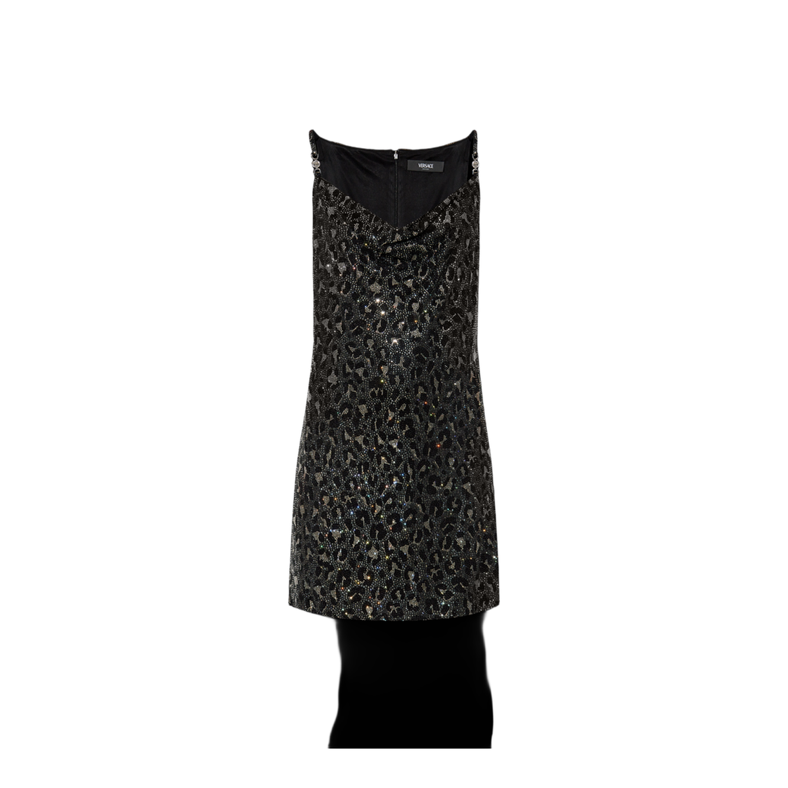 Short Dress with Leopard Print