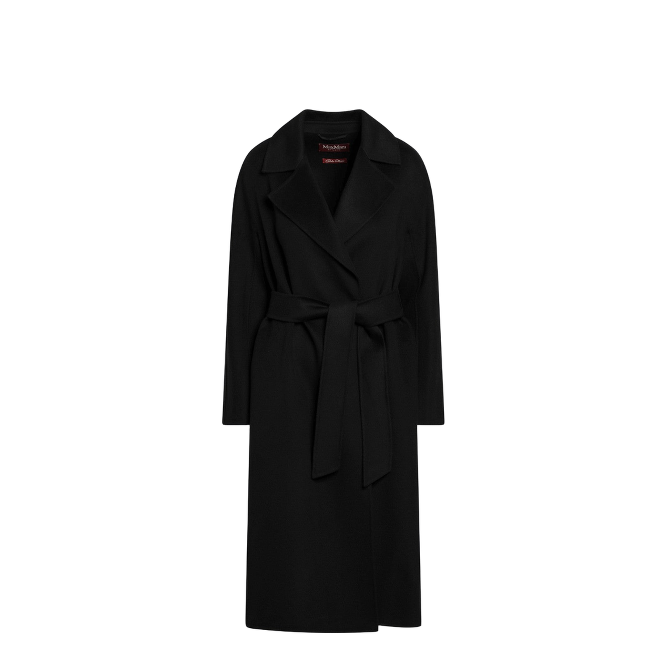 MAYFEYR - - Black Coat With Belt - MSTCLESWO007