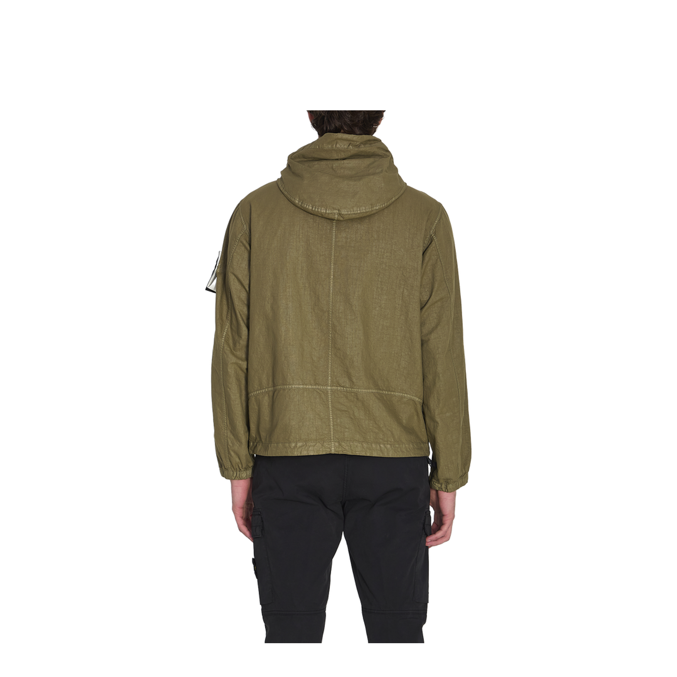 Organic-Look Nylon Panama Jacket