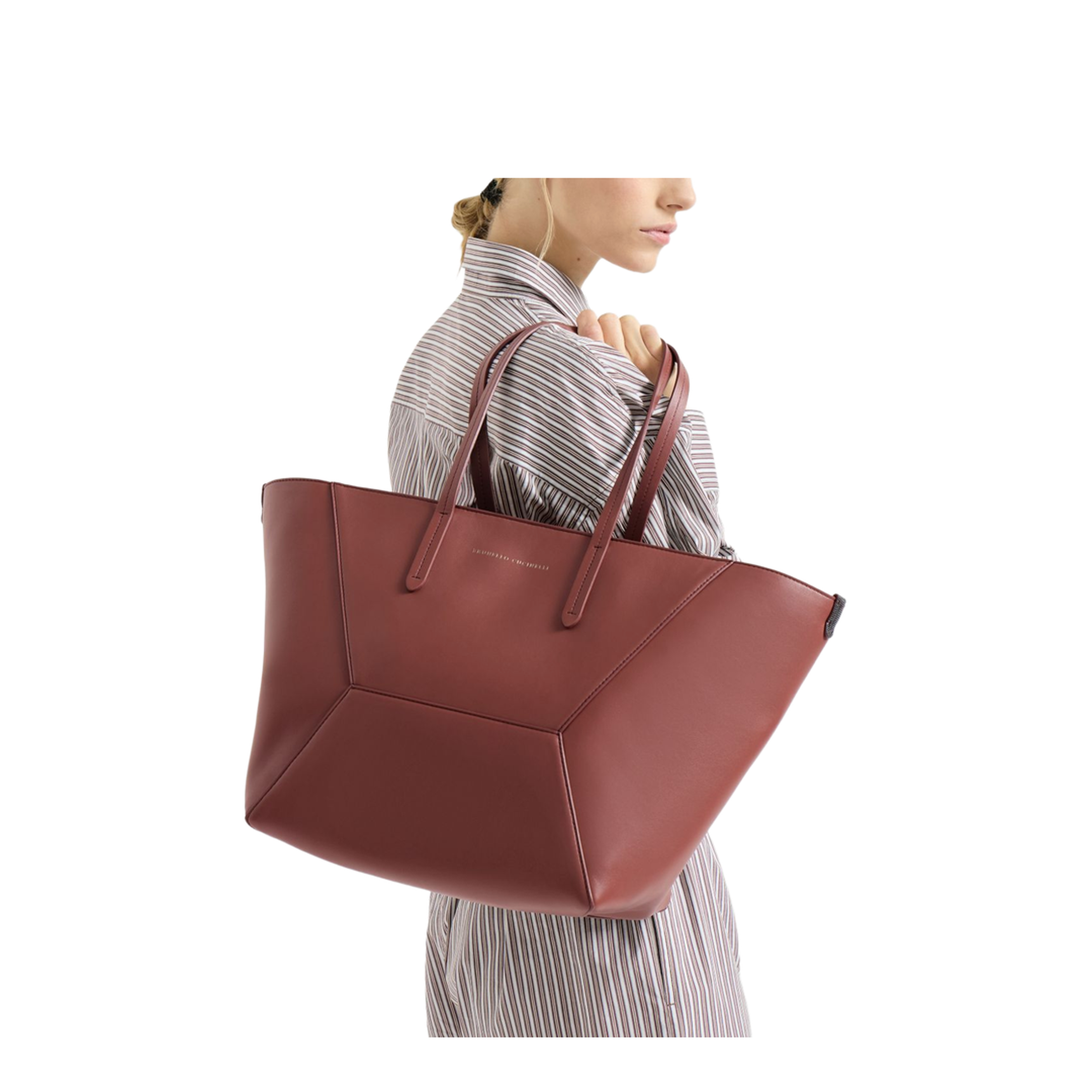 Leather Shopping Bag