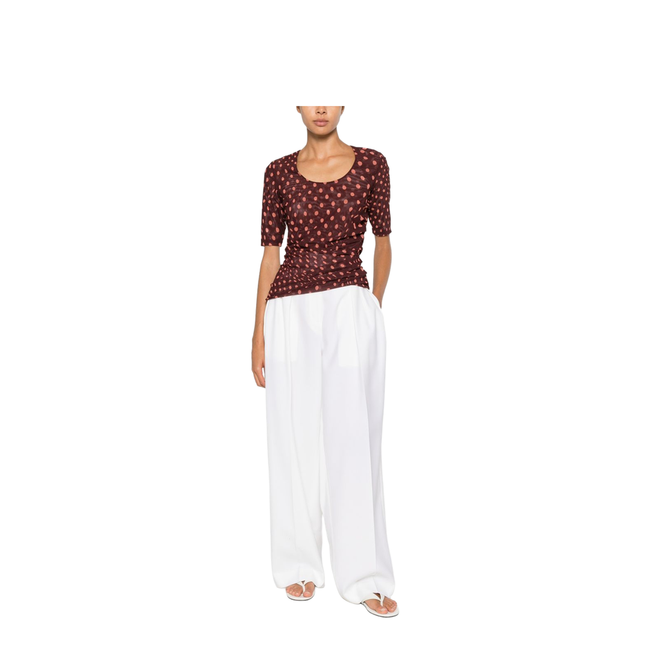 MAYFEYR - Stella Mccartney - Top Bordeaux - 6J04813SQA756107