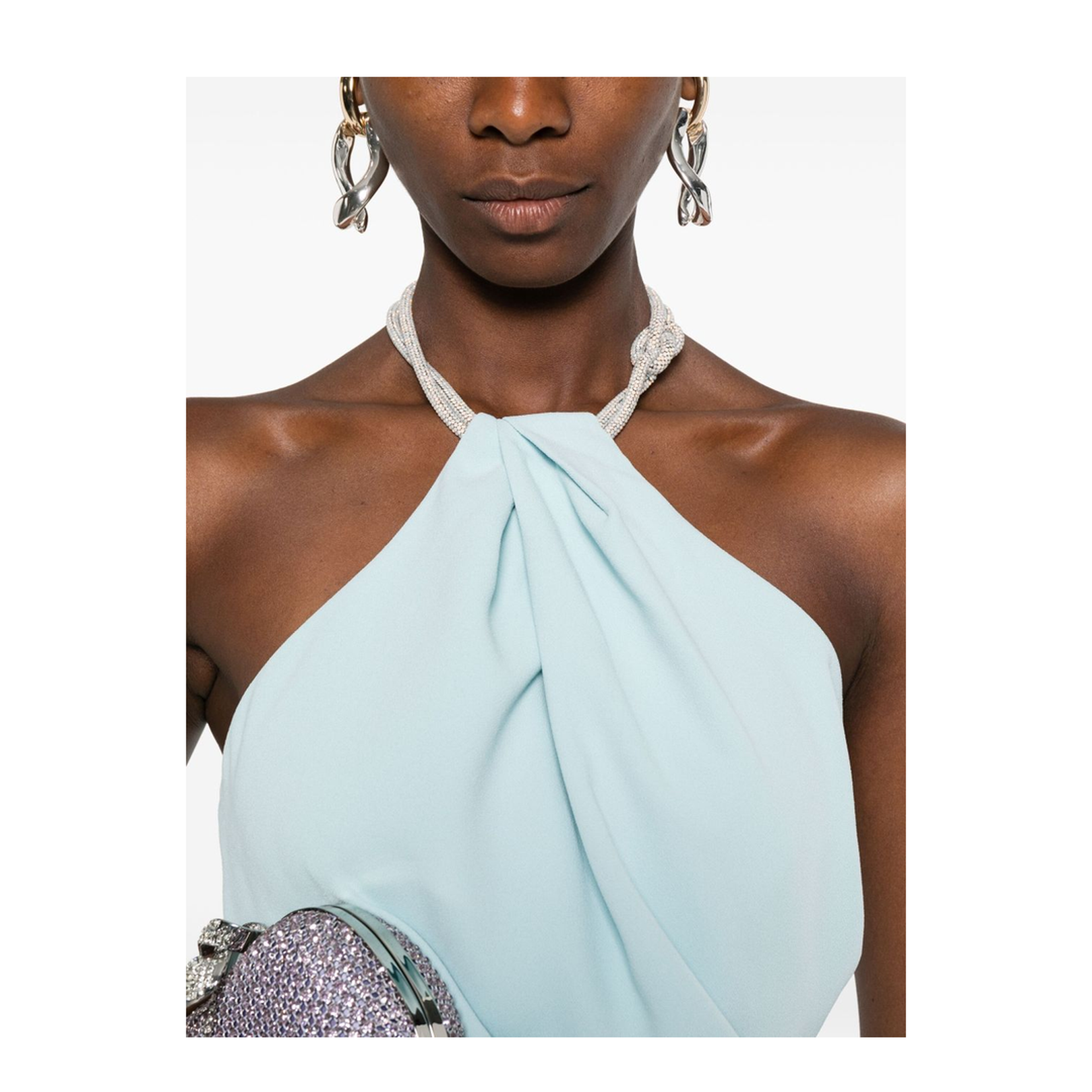 Dress Gnawed Blue
