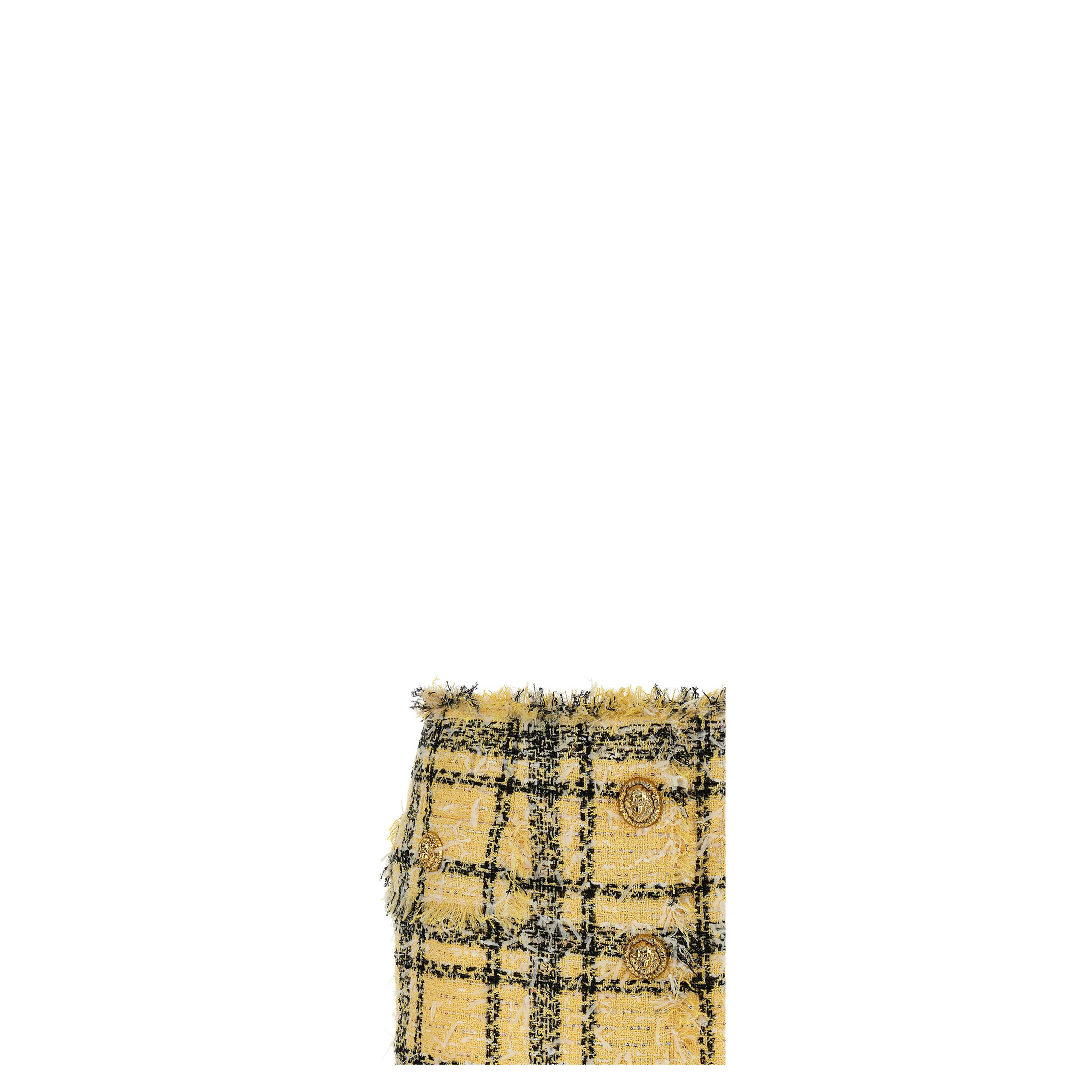 Lurex Tweed Skirt