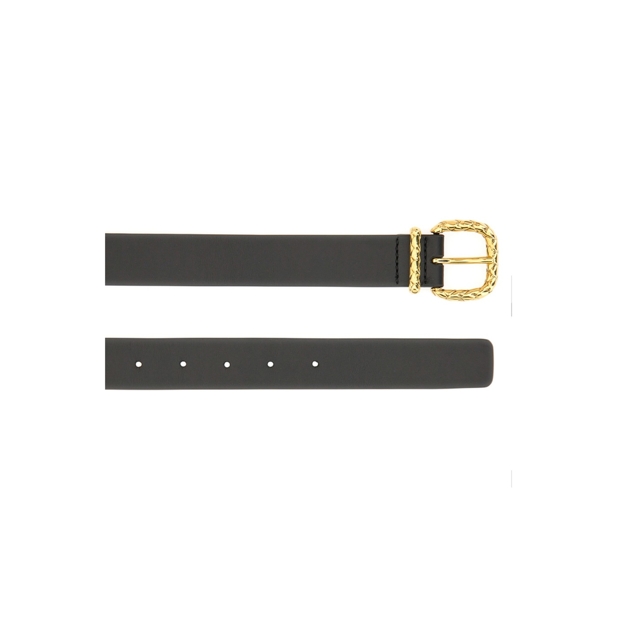 Coaxial Loop Belt in Black