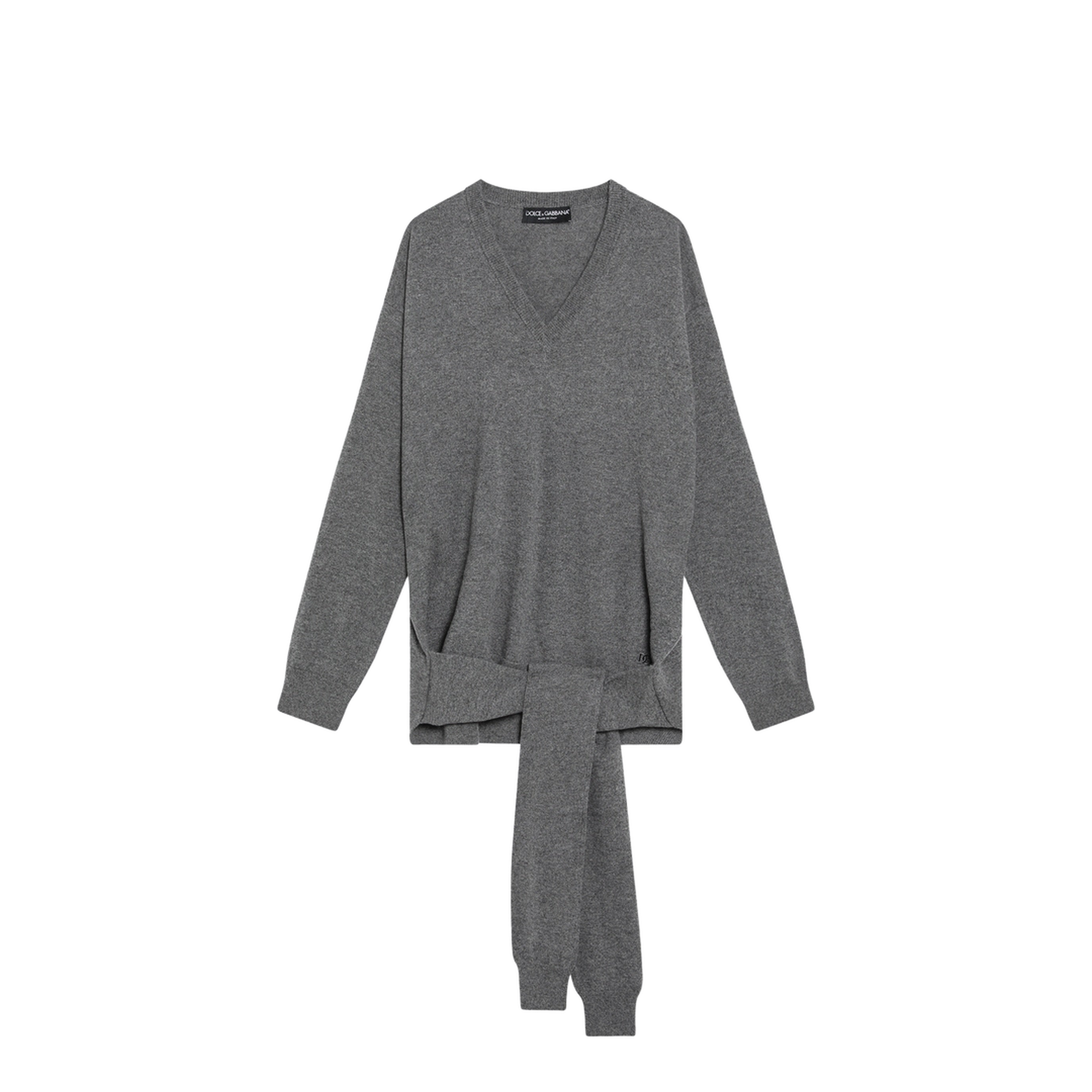 MAYFEYR - Dolce & Gabbana - Grey Cashmere Sweater - FXY21ZJBW0QN5822