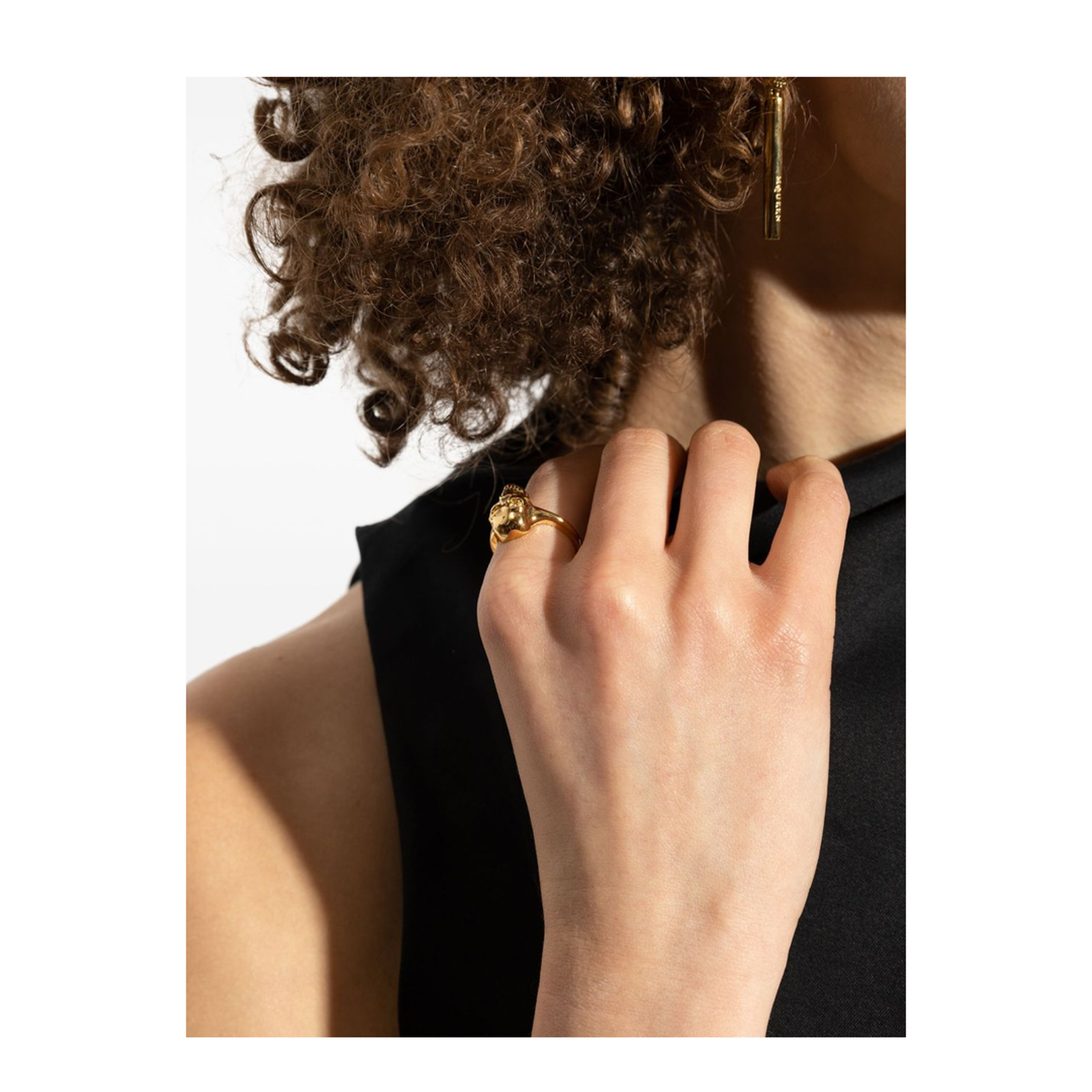 Skull Ring Gold