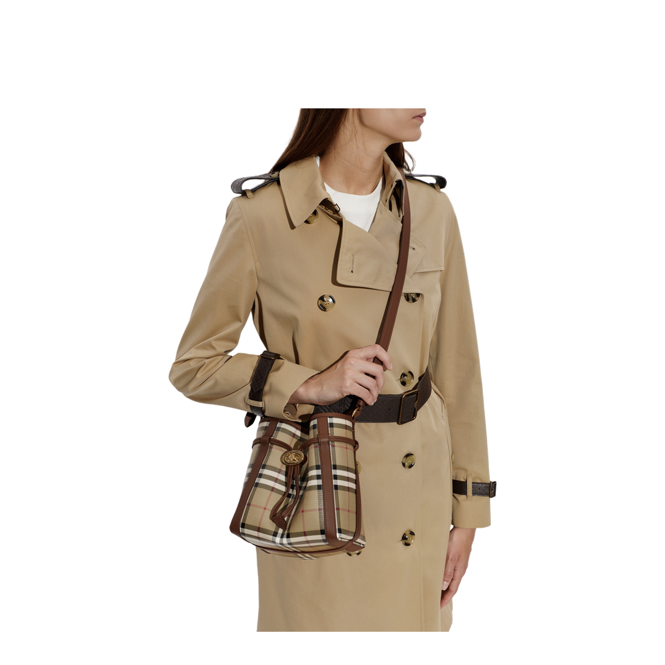 MAYFEYR - Burberry - Drawstring Mini Bag - 8128949A7026ARCHIVEBEIGE