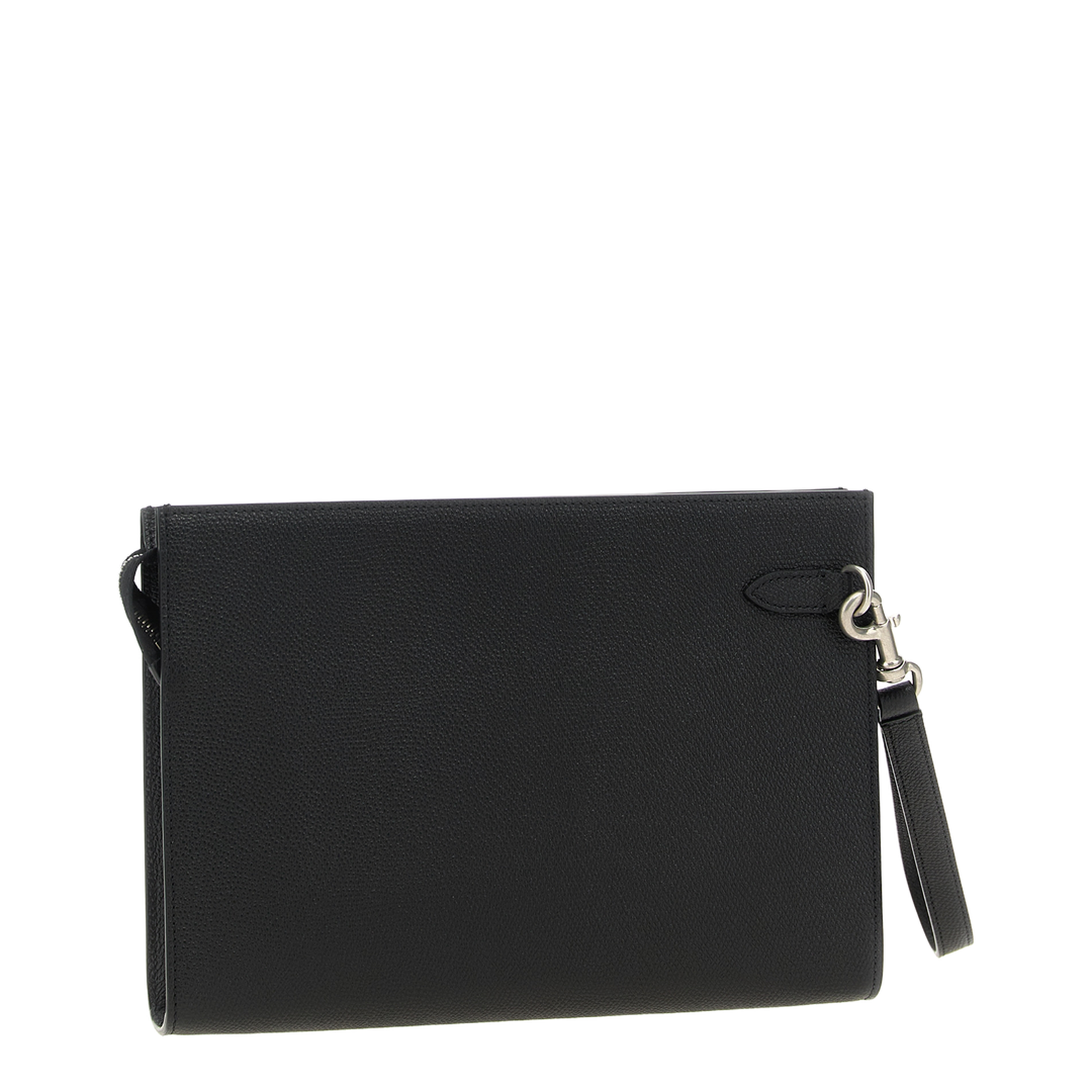 Garnet Calf Pouch with VLogo Signature