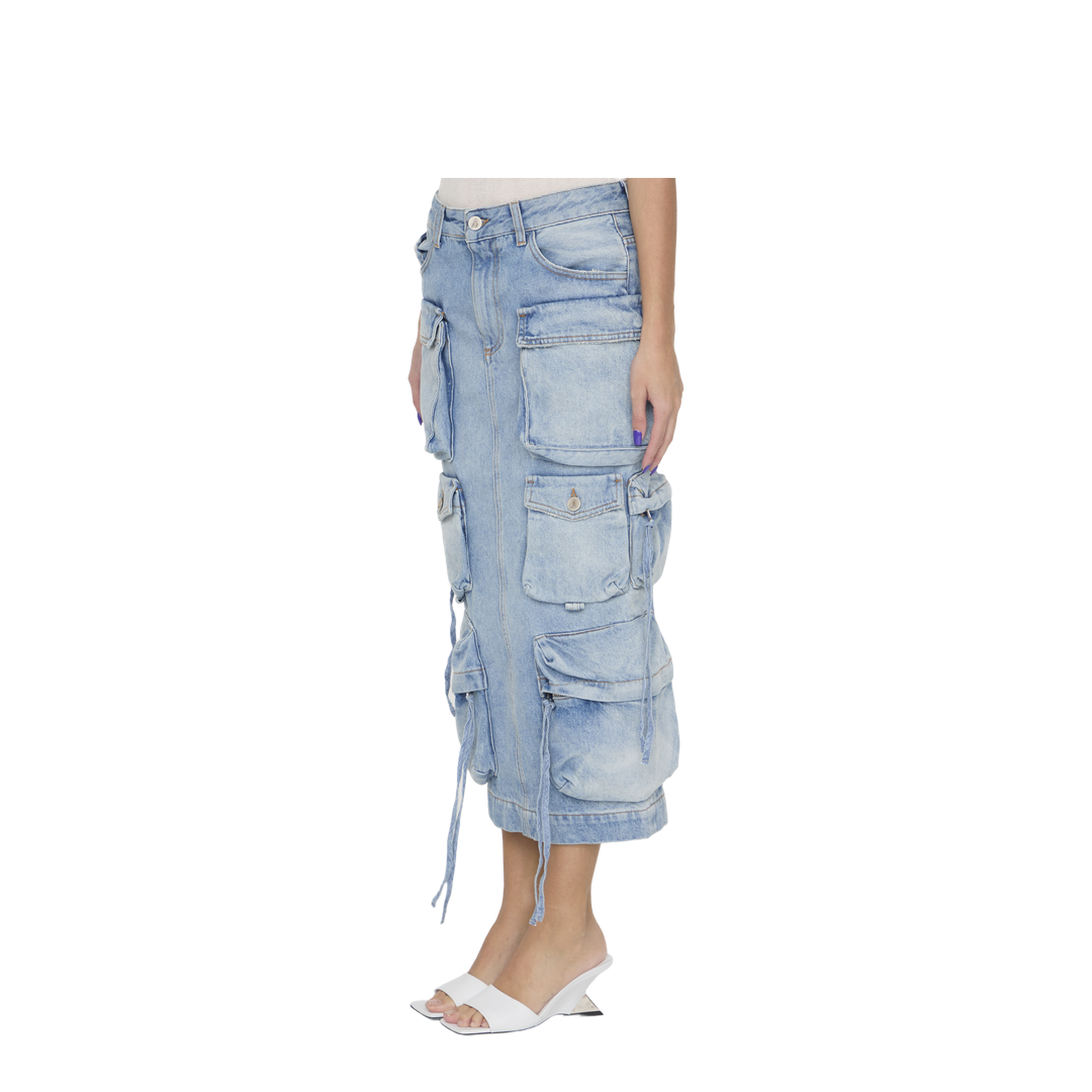 Cargo Midi Skirt
