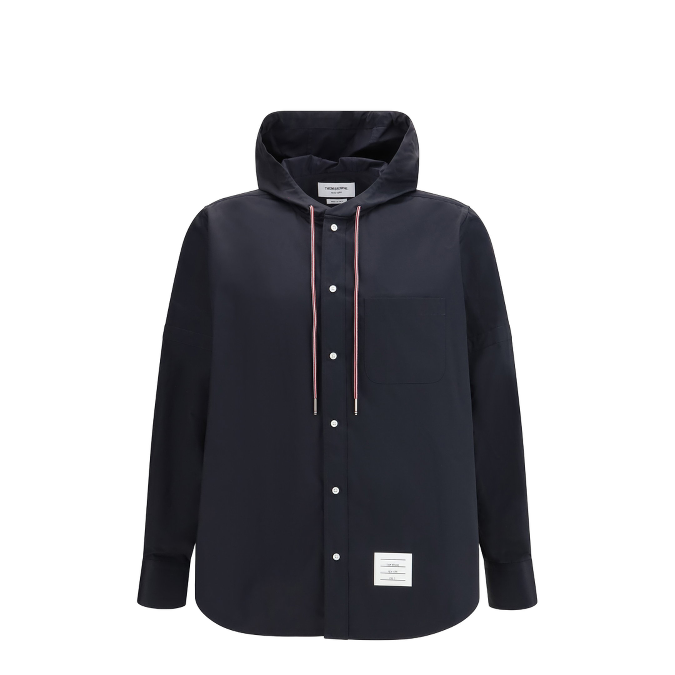 MAYFEYR - Thom Browne - Nylon Cotton Hooded Jacket - MWL432OF1066