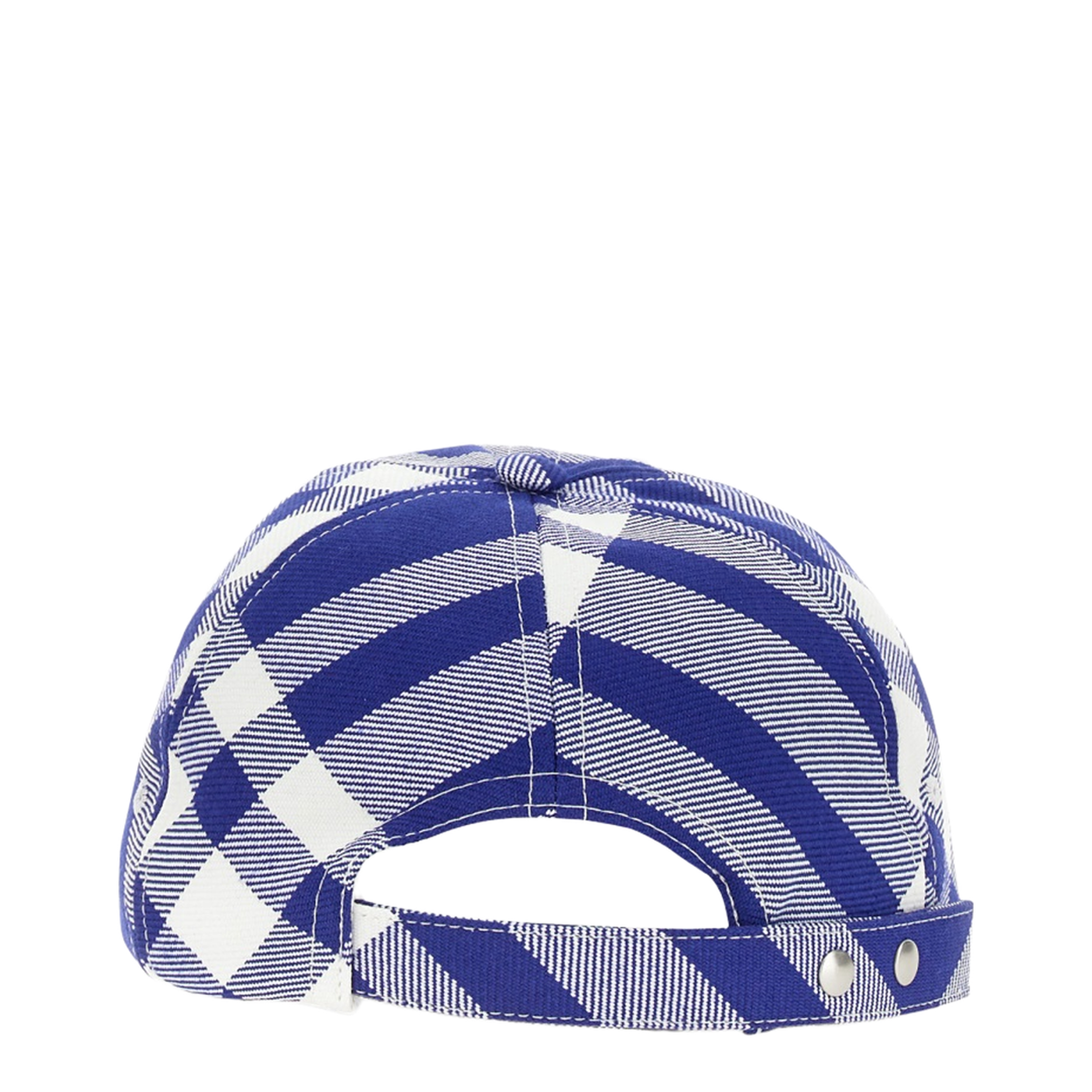 Baseball Cap with Tartan Pattern