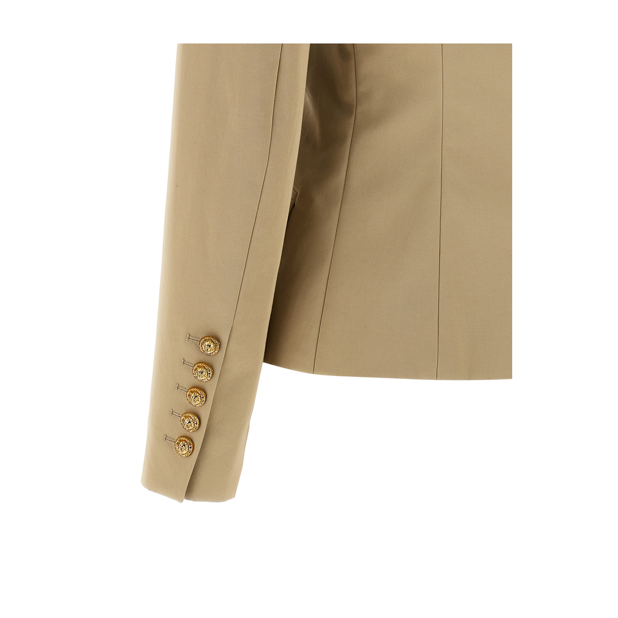 Woman's Double-Breasted Blazer - Beige