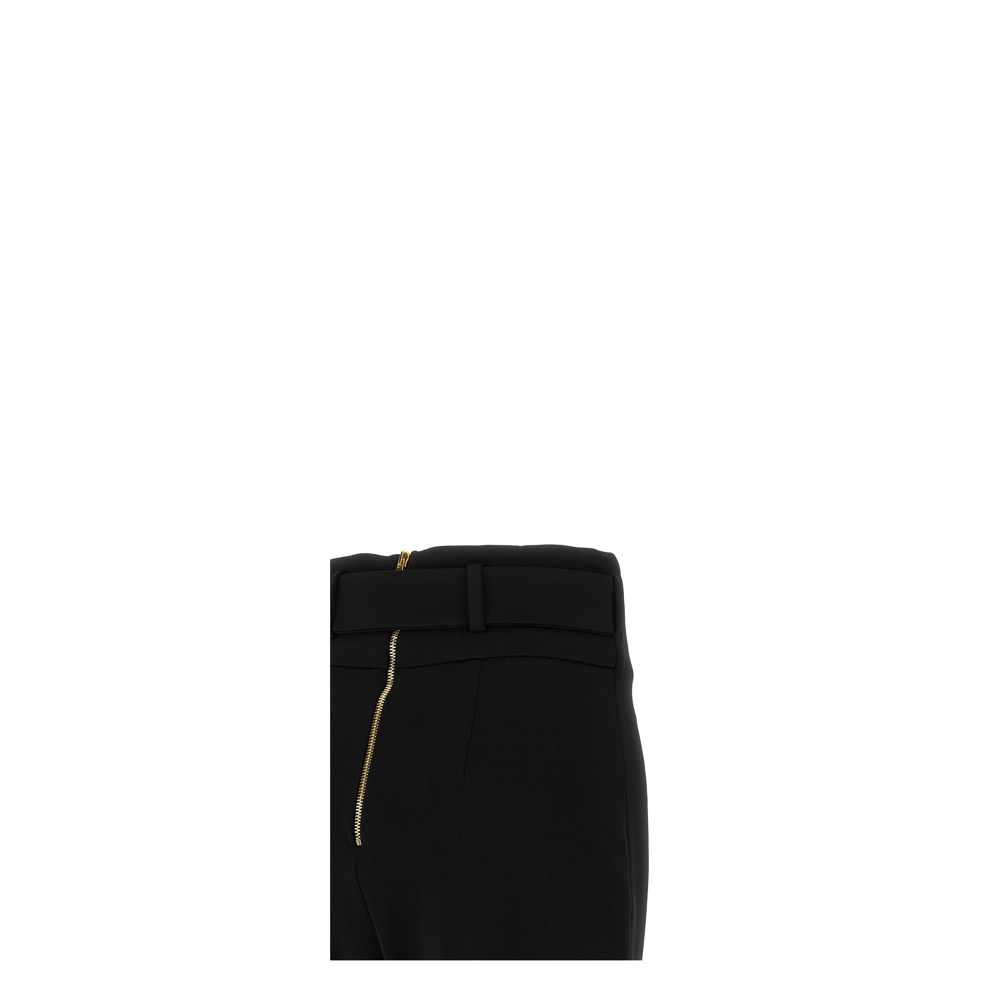 Stretch Trousers with Belt