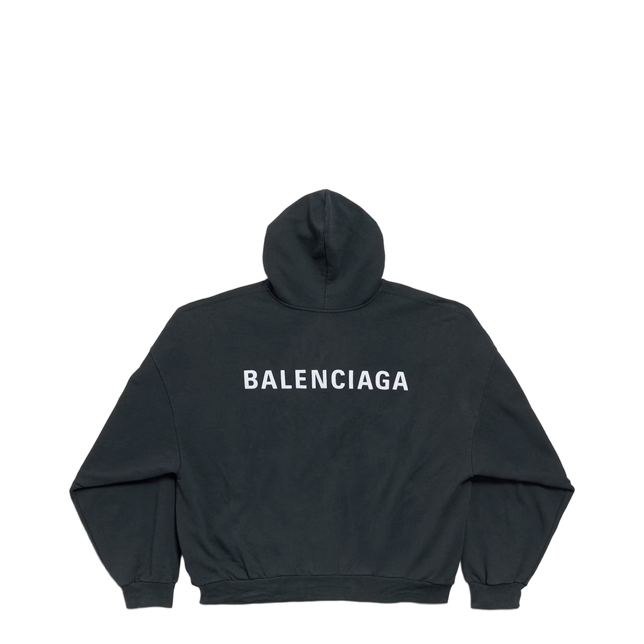 MAYFEYR - Balenciaga - Back Faded Fleece Polo Hoodie - 827939TTVJ2