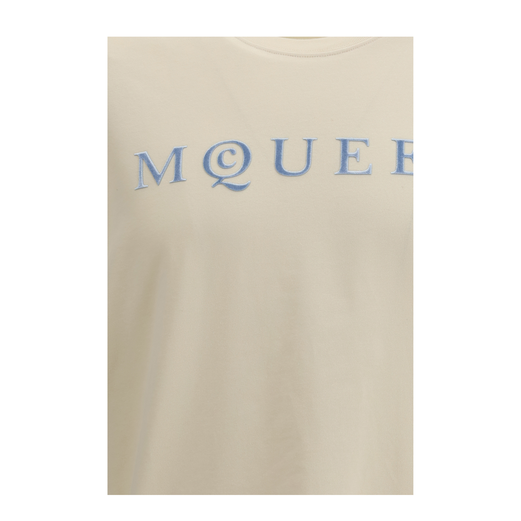 MAYFEYR - Alexander Mcqueen - Cotton T-Shirt With Logo - 847750QTAD5