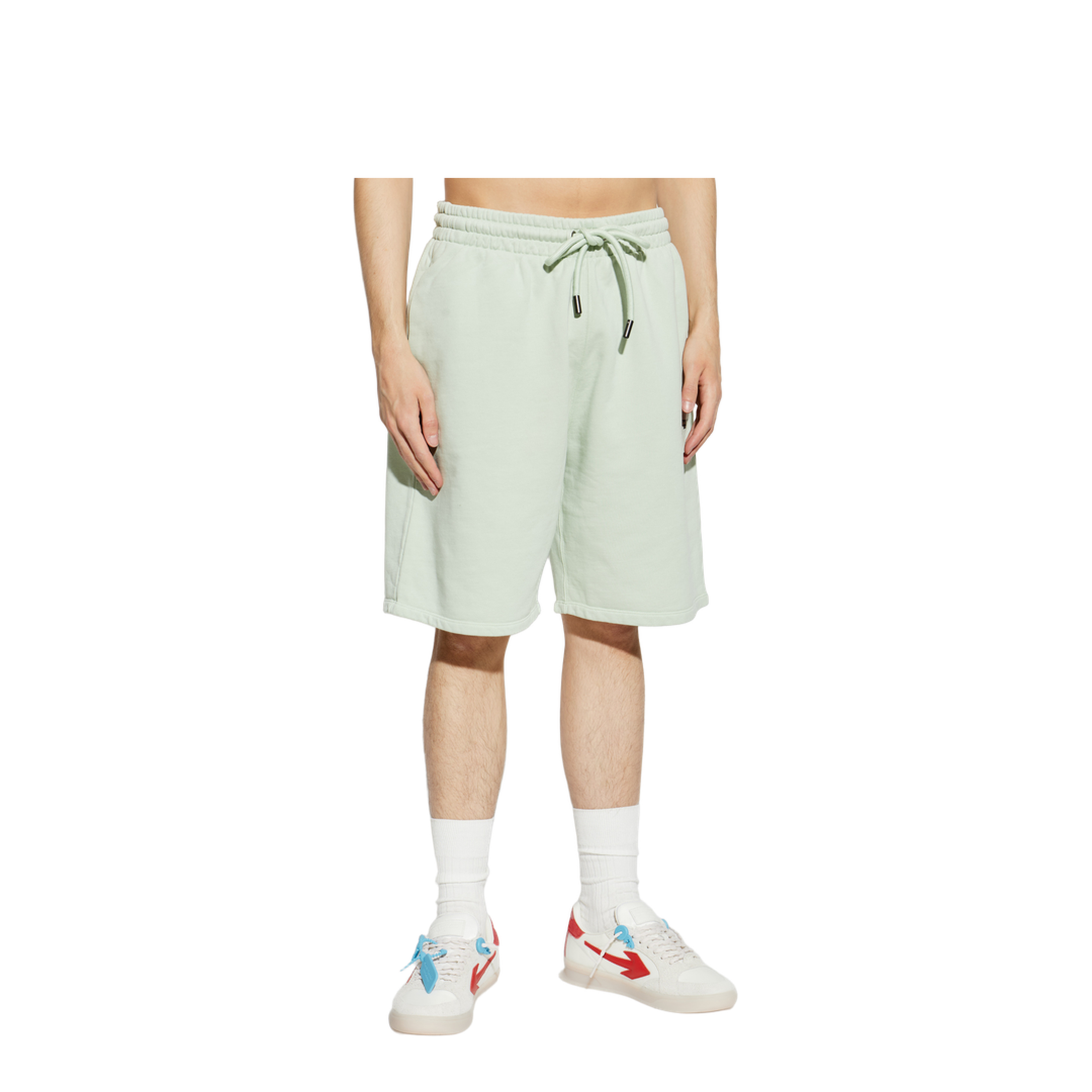 MAYFEYR - Off-White - Shorts With A Printed Logo - 44MCI013S26F00B330