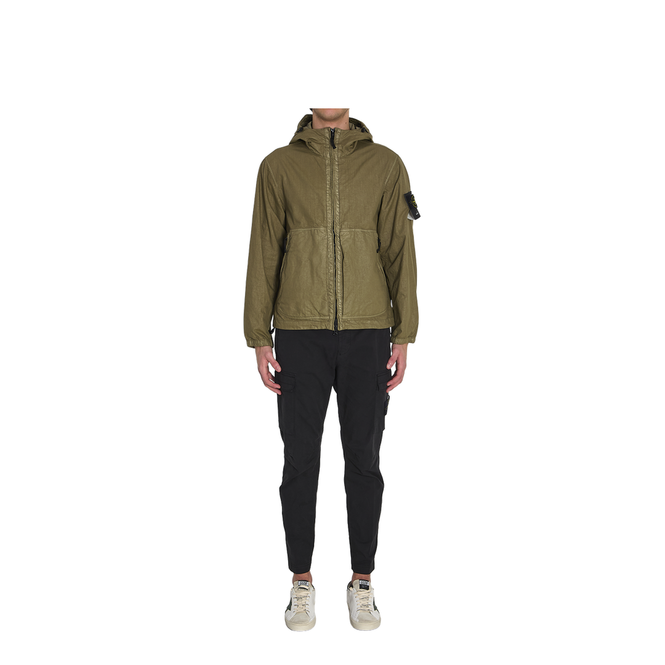 Organic-Look Nylon Panama Jacket