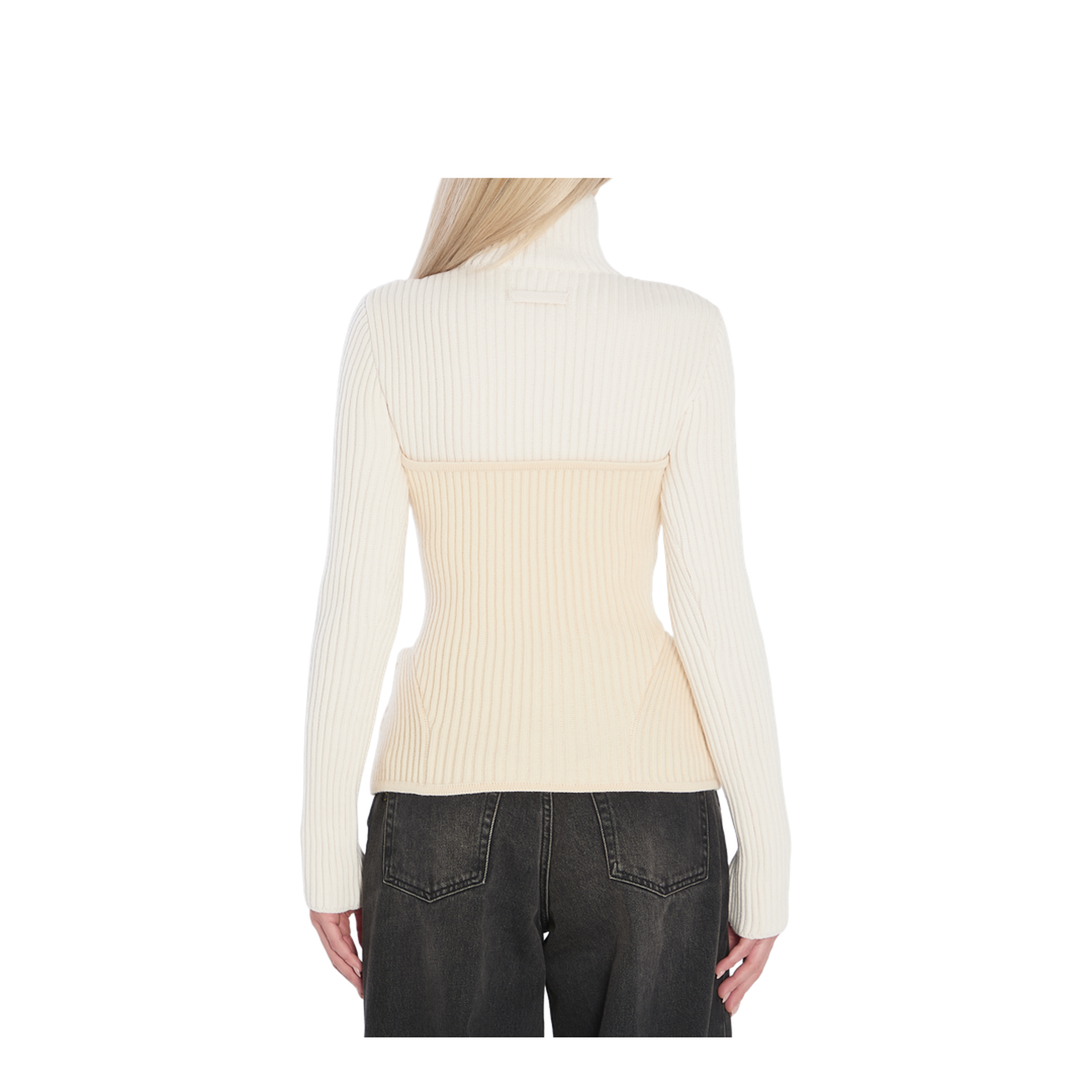 Ribbed Knit Pullover