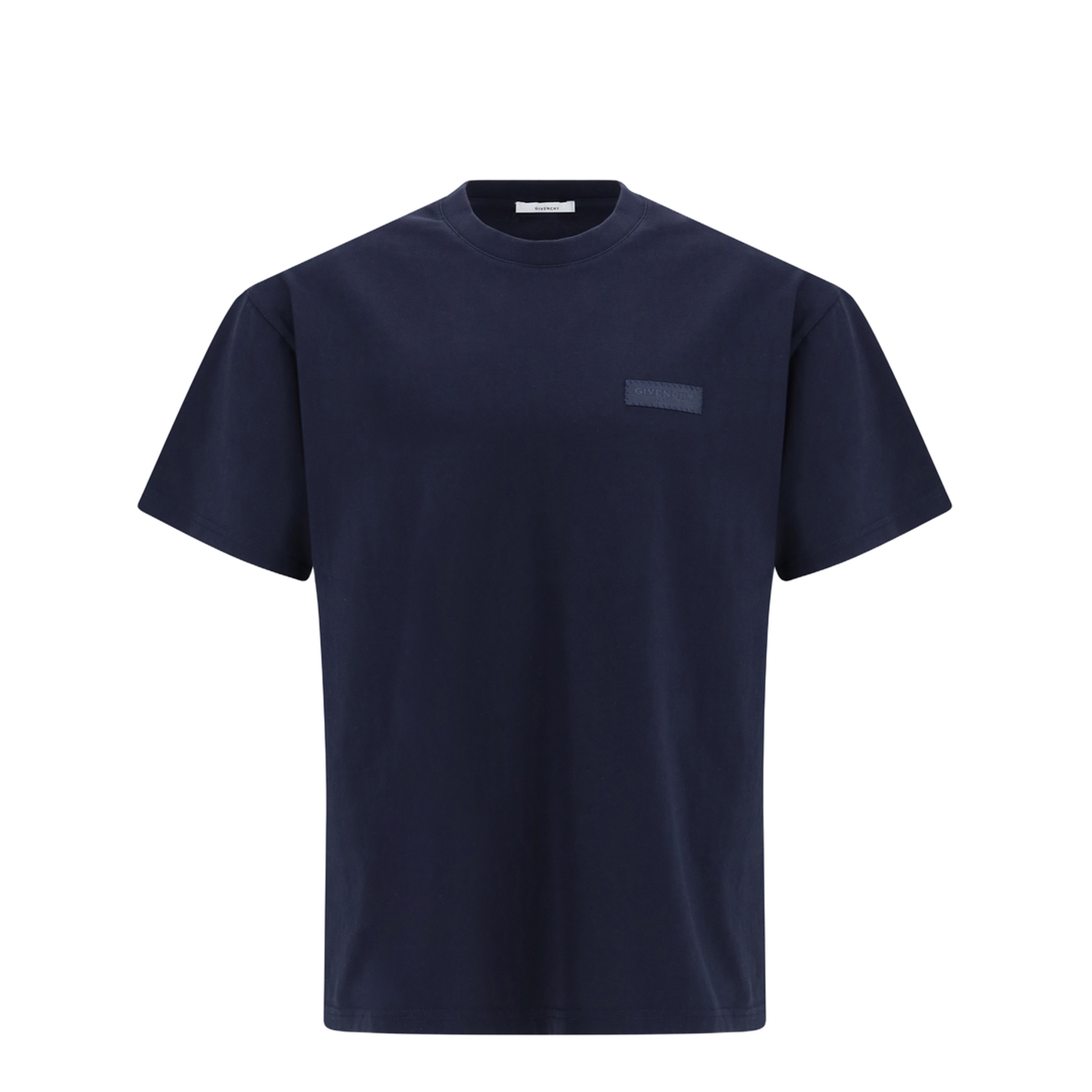 Cotton T-Shirt with Logo Patch