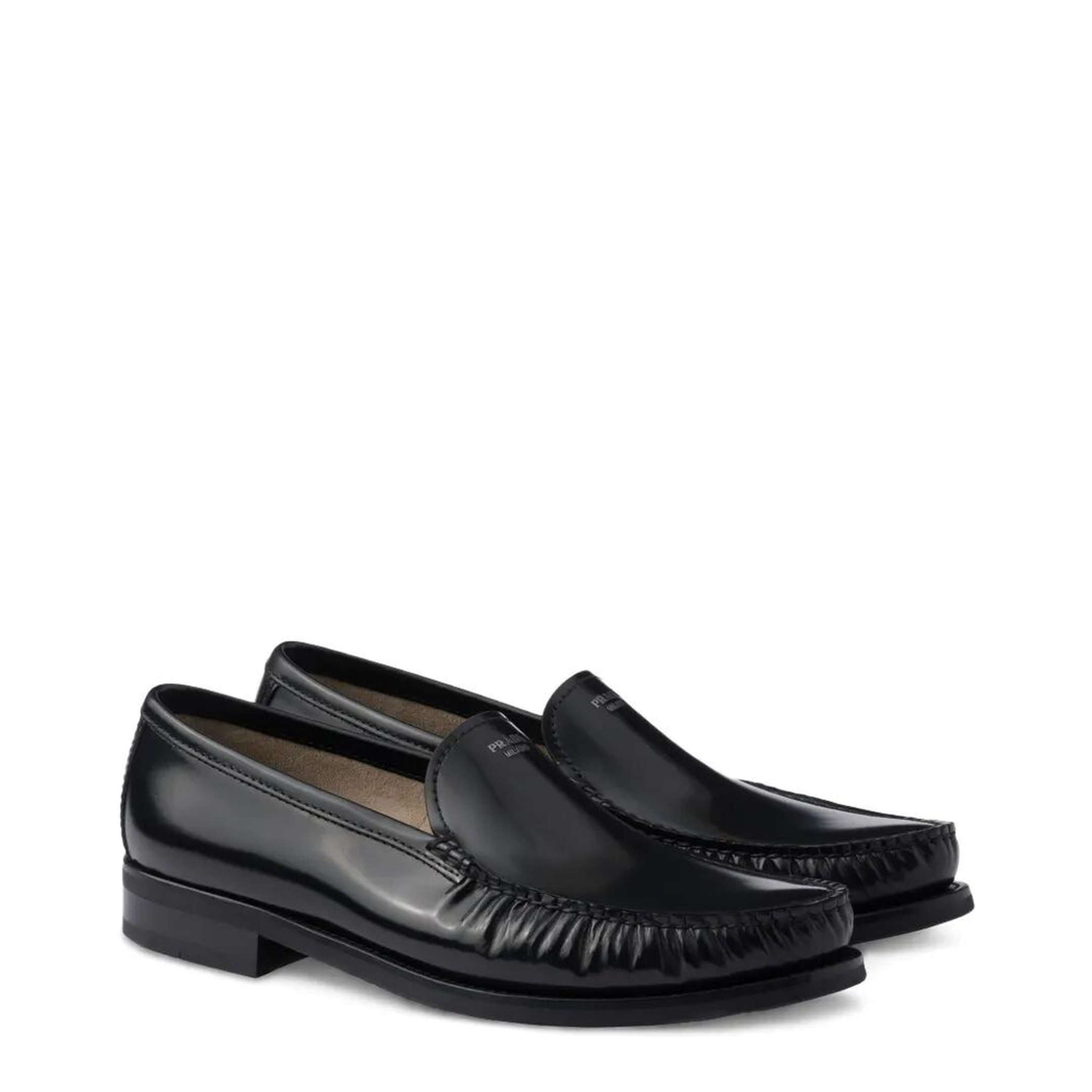 MAYFEYR - Prada - Brushed Leather Loafers - 2DB229FX000055F0002