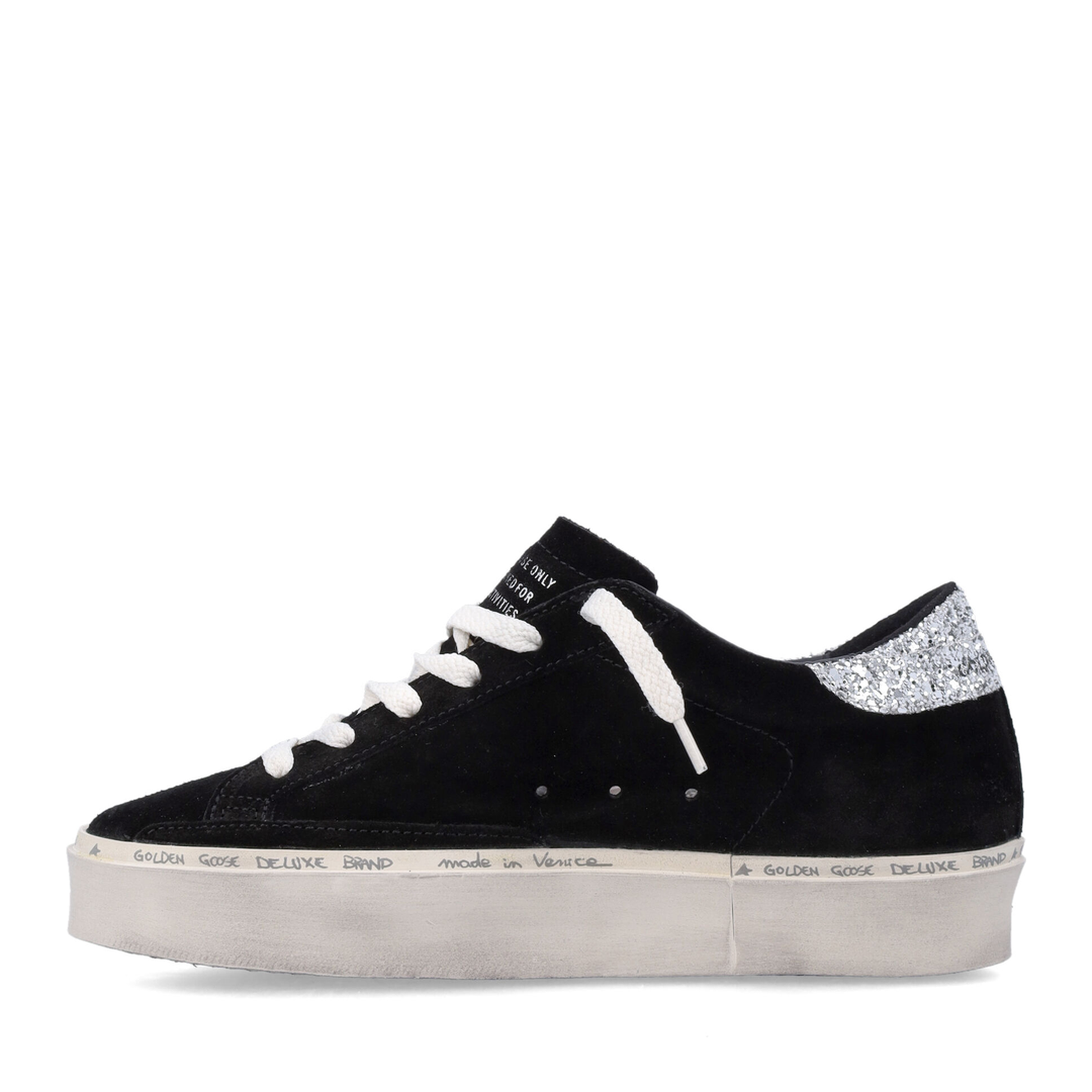 Black Hi Star Suede Sneakers