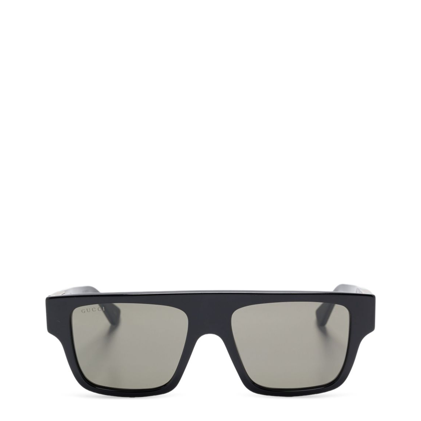 Rectangular Frame Sunglasses in Black