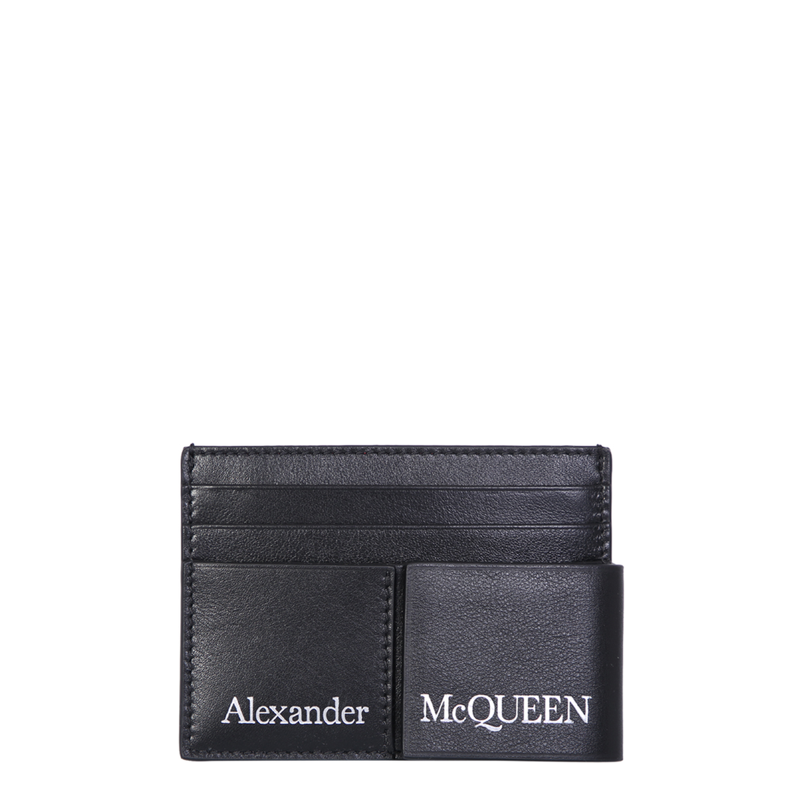Leather Cardholder with Logo