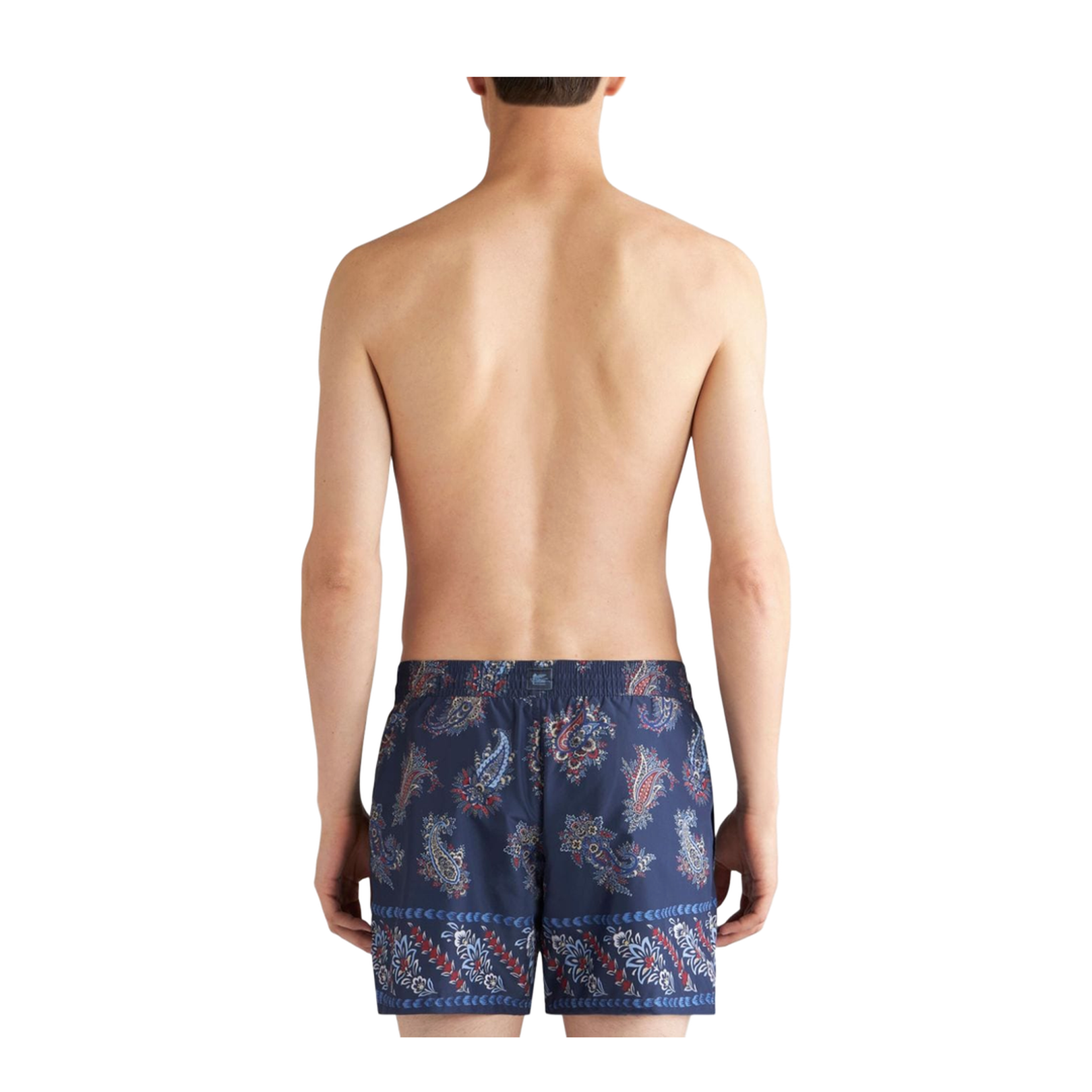 Paisley Print Swim Trunks