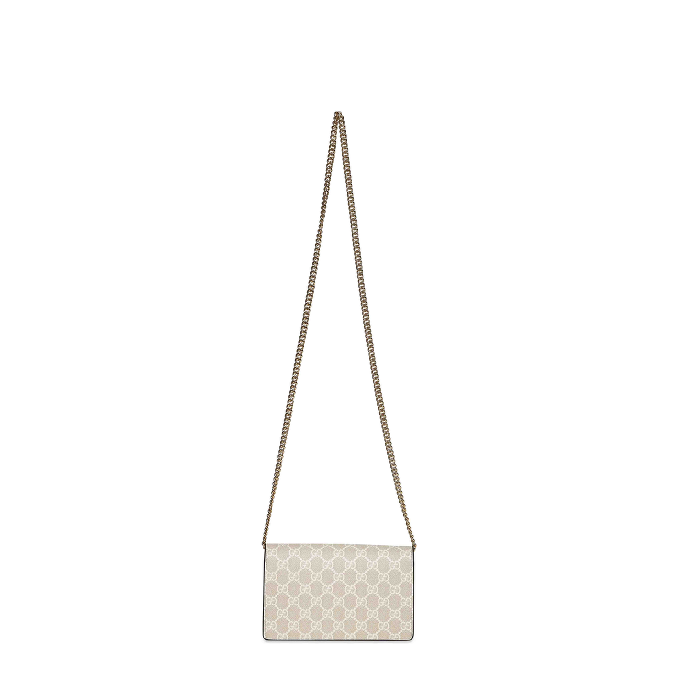 Marmont Mini Chain Clutch Bag - Beige