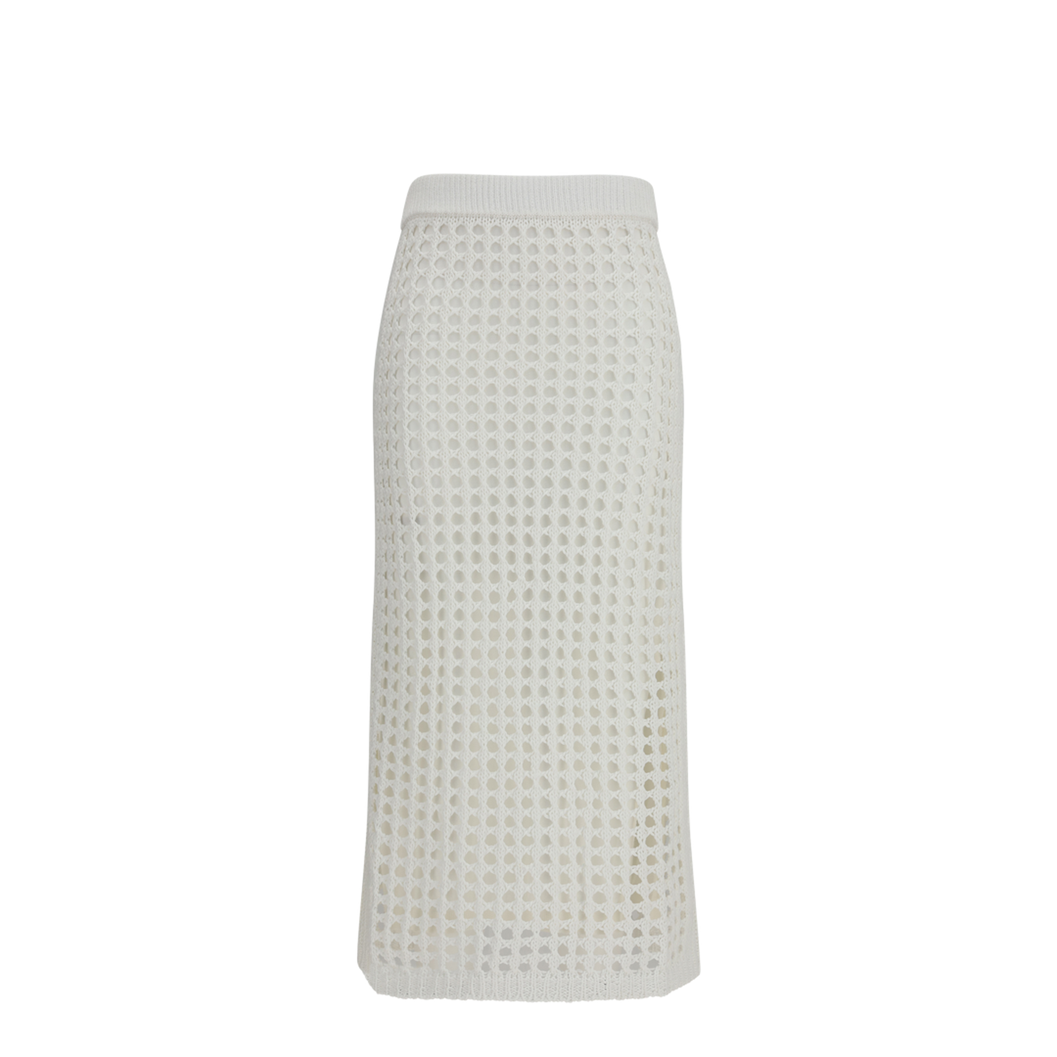 MAYFEYR - Max Mara - Cotton Mesh Skirt - 2611301029600