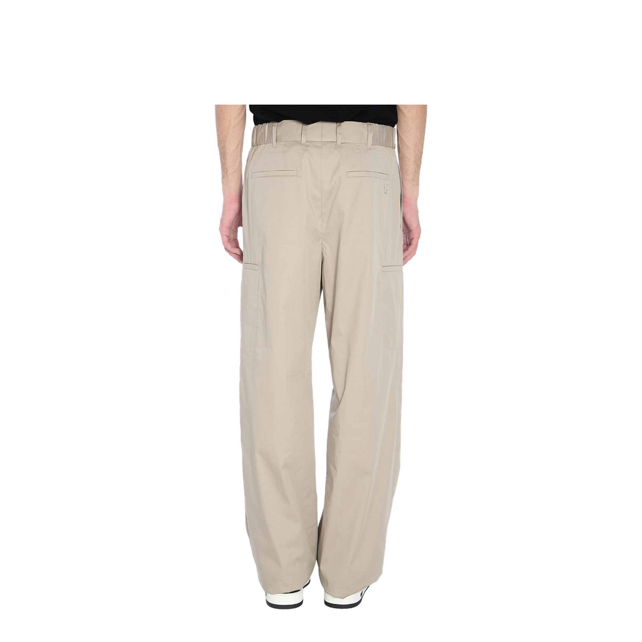 Straight Cargo Trousers