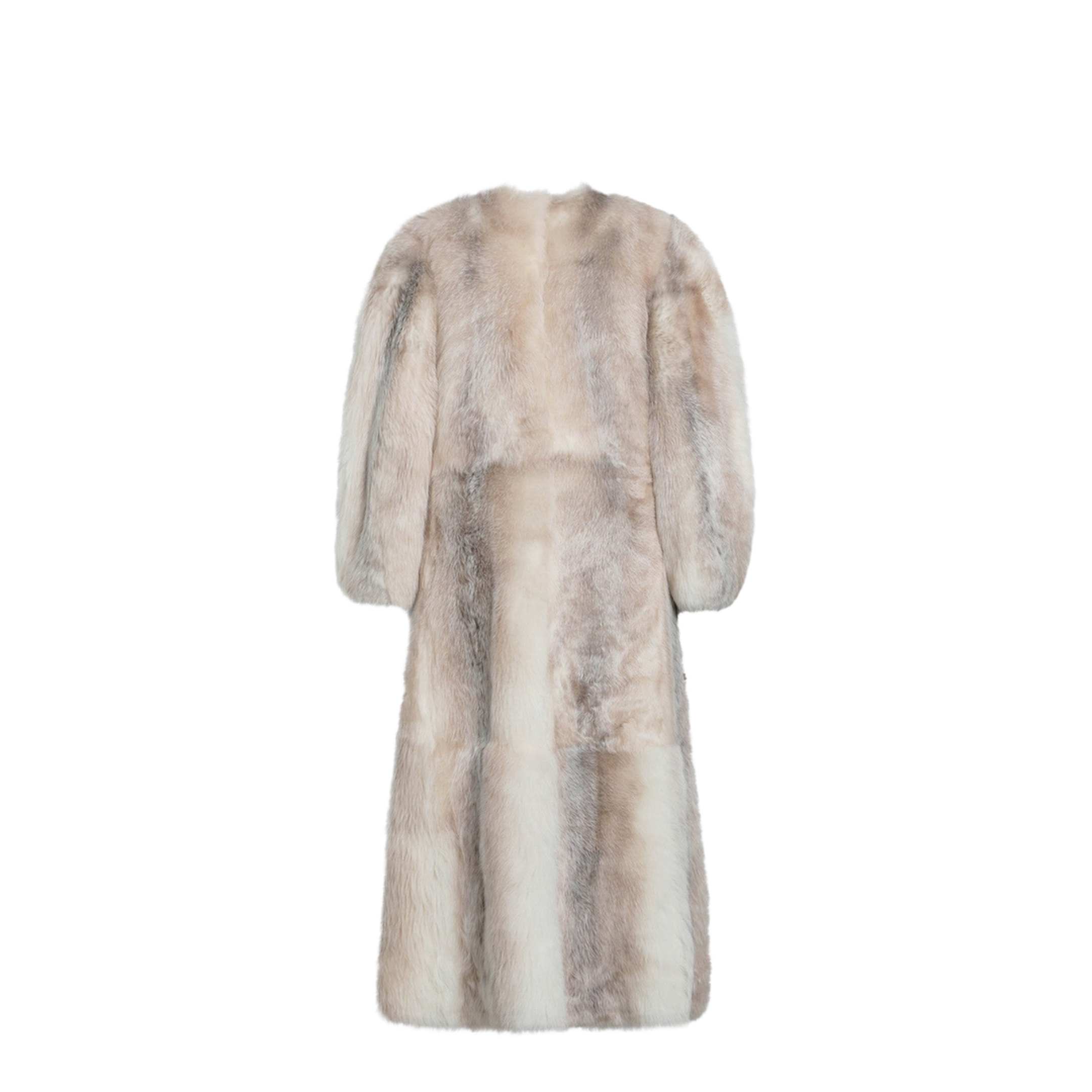 White Dorsato Shearling Coat