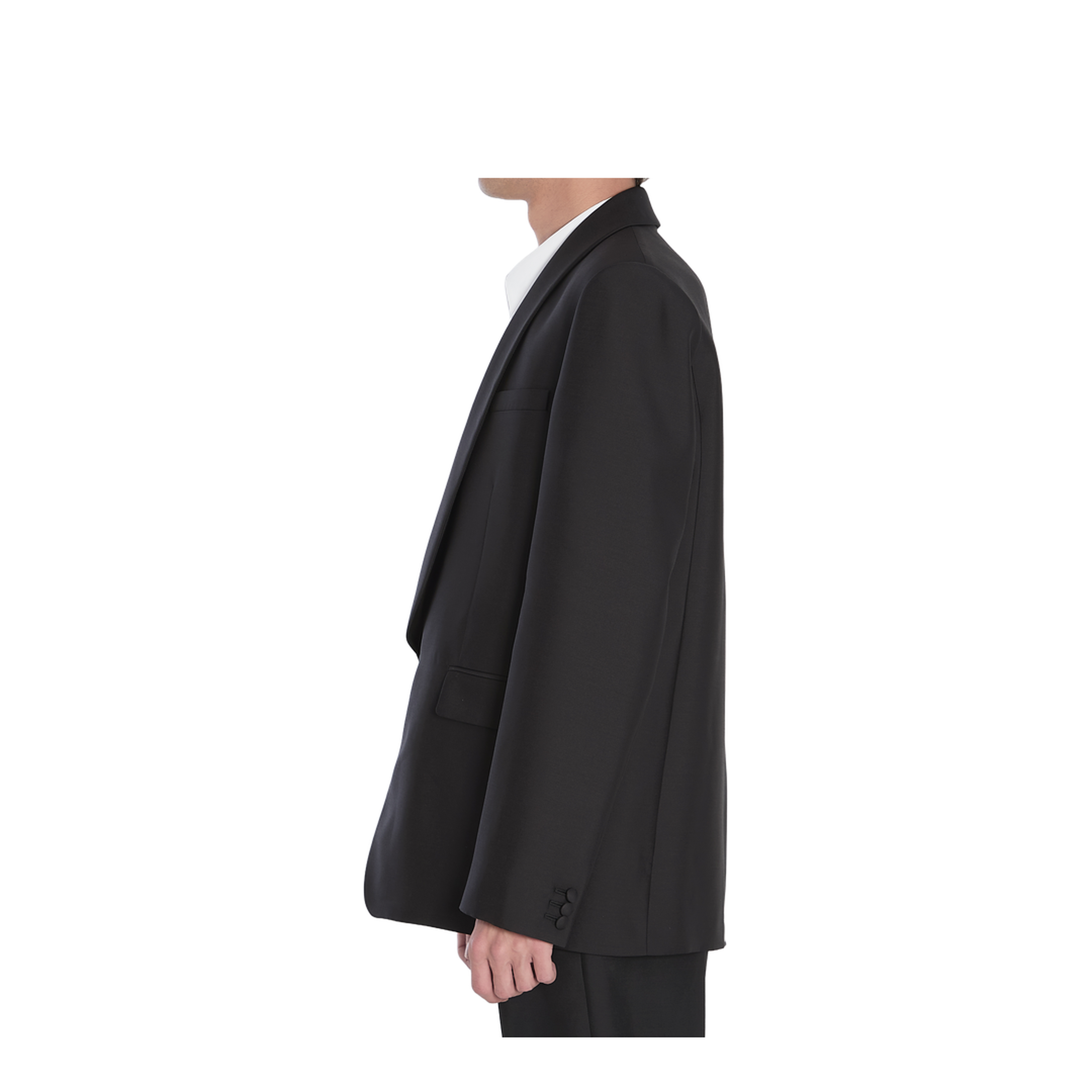 Wool and silk jacket