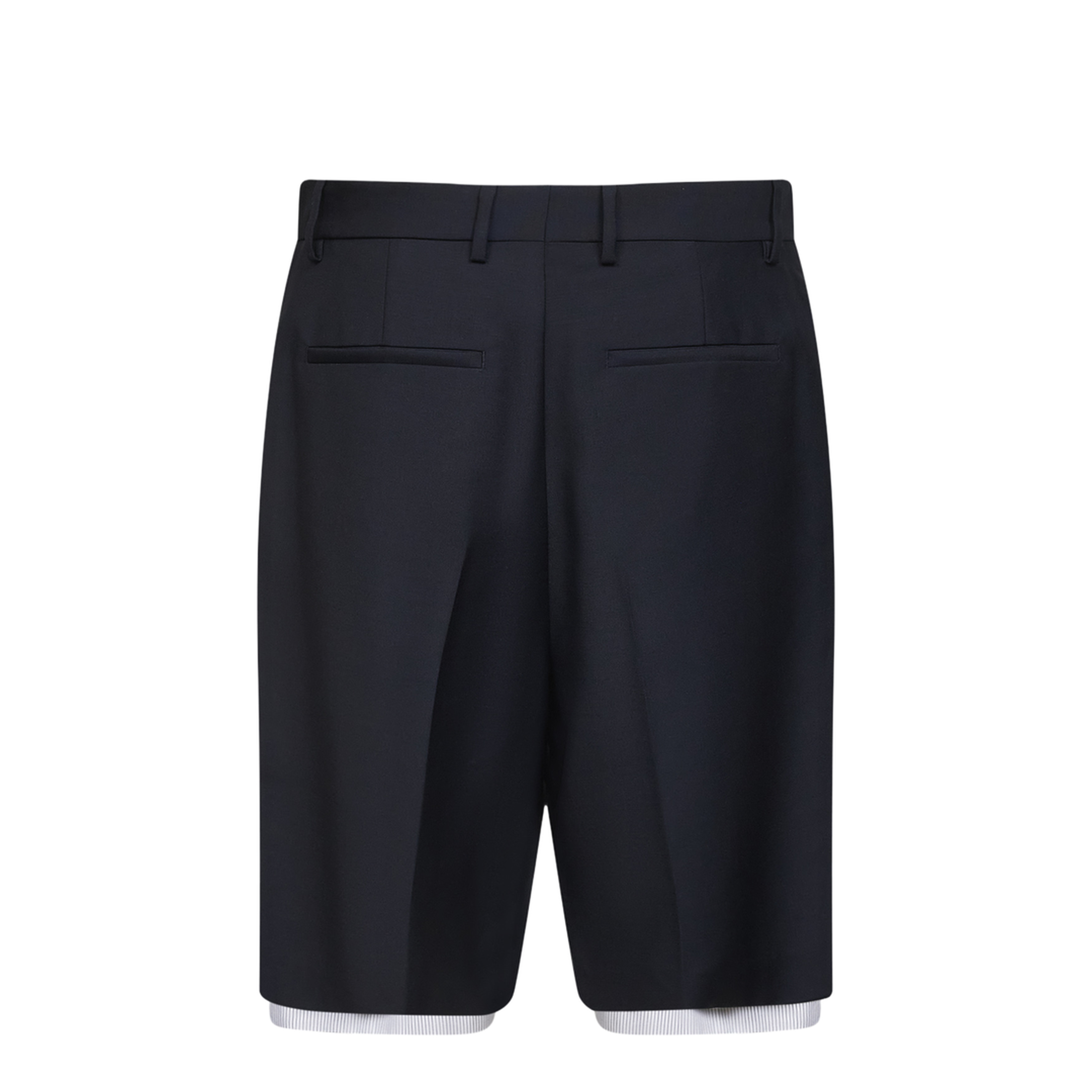 Wool Canvas Shorts
