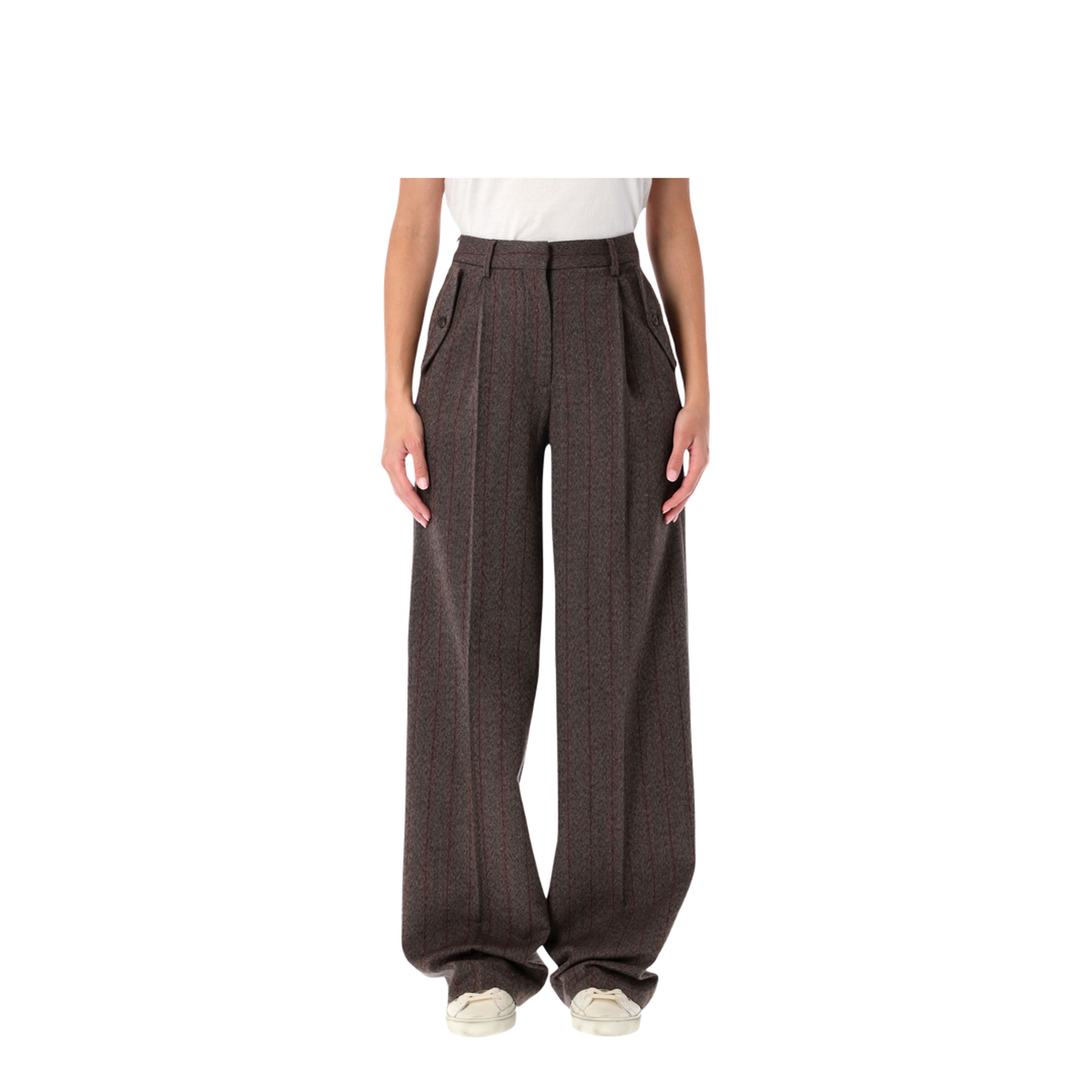 Pinstripe Trousers