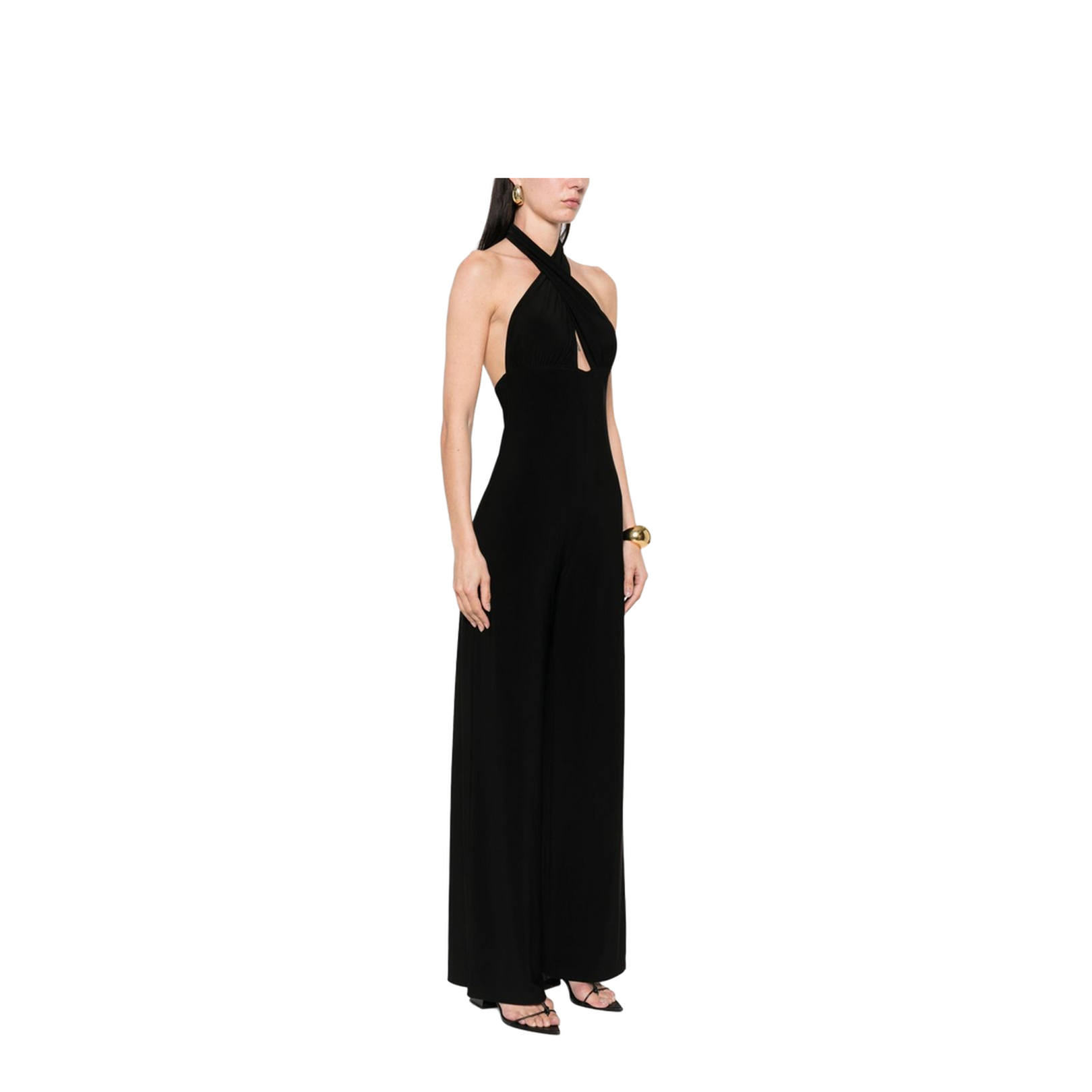 Sleeveless Long Jumpsuit