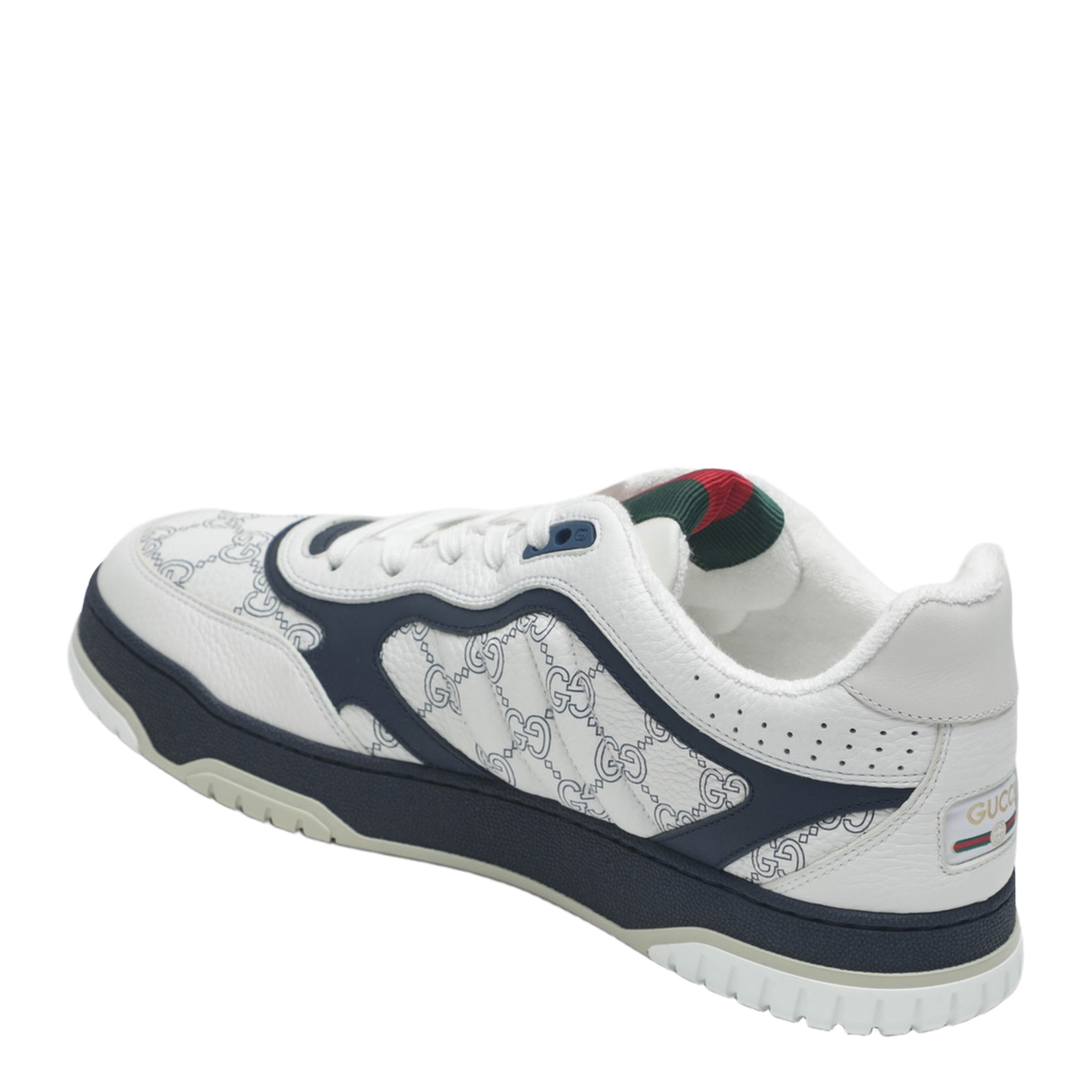 Re-Web White and Blue Sneaker