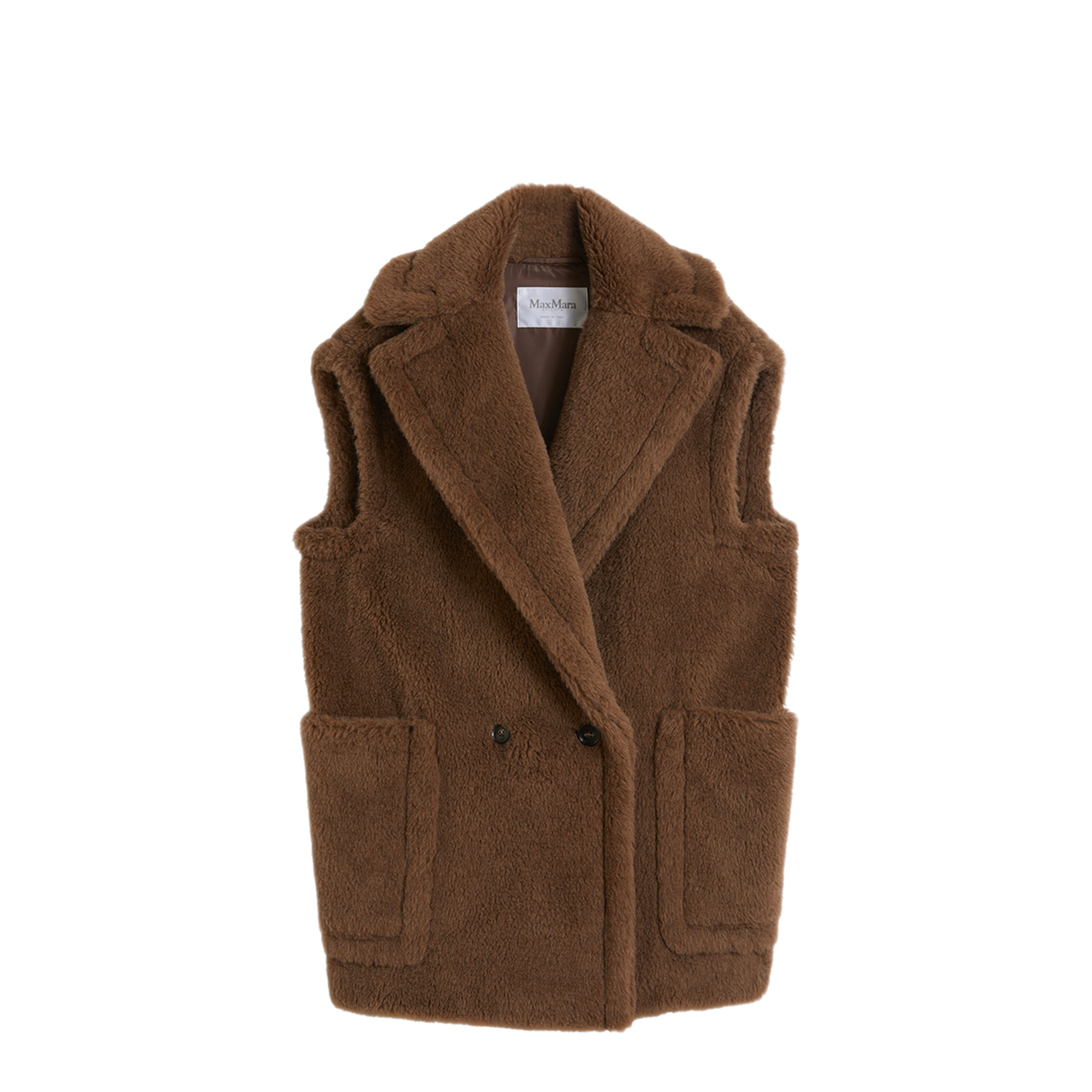 MAYFEYR - - Alpaca And Wool Teddy Vest - BORMIDA1234004