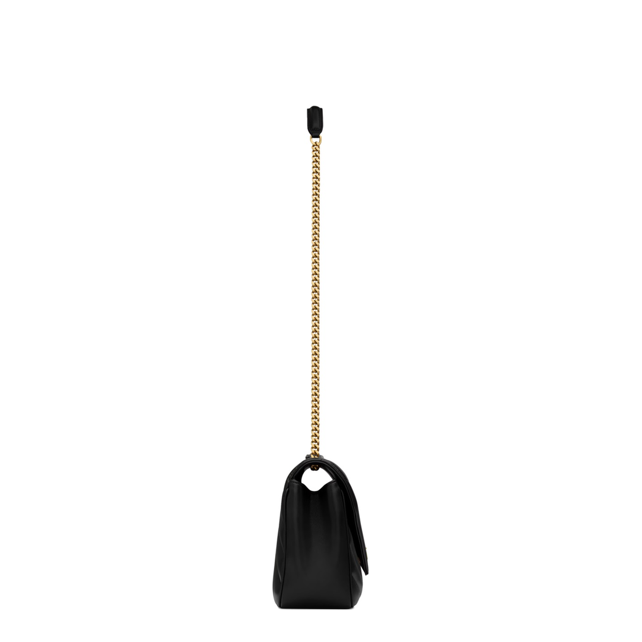 LOULOU Matelassé Lambskin Medium Shoulder Bags - Black