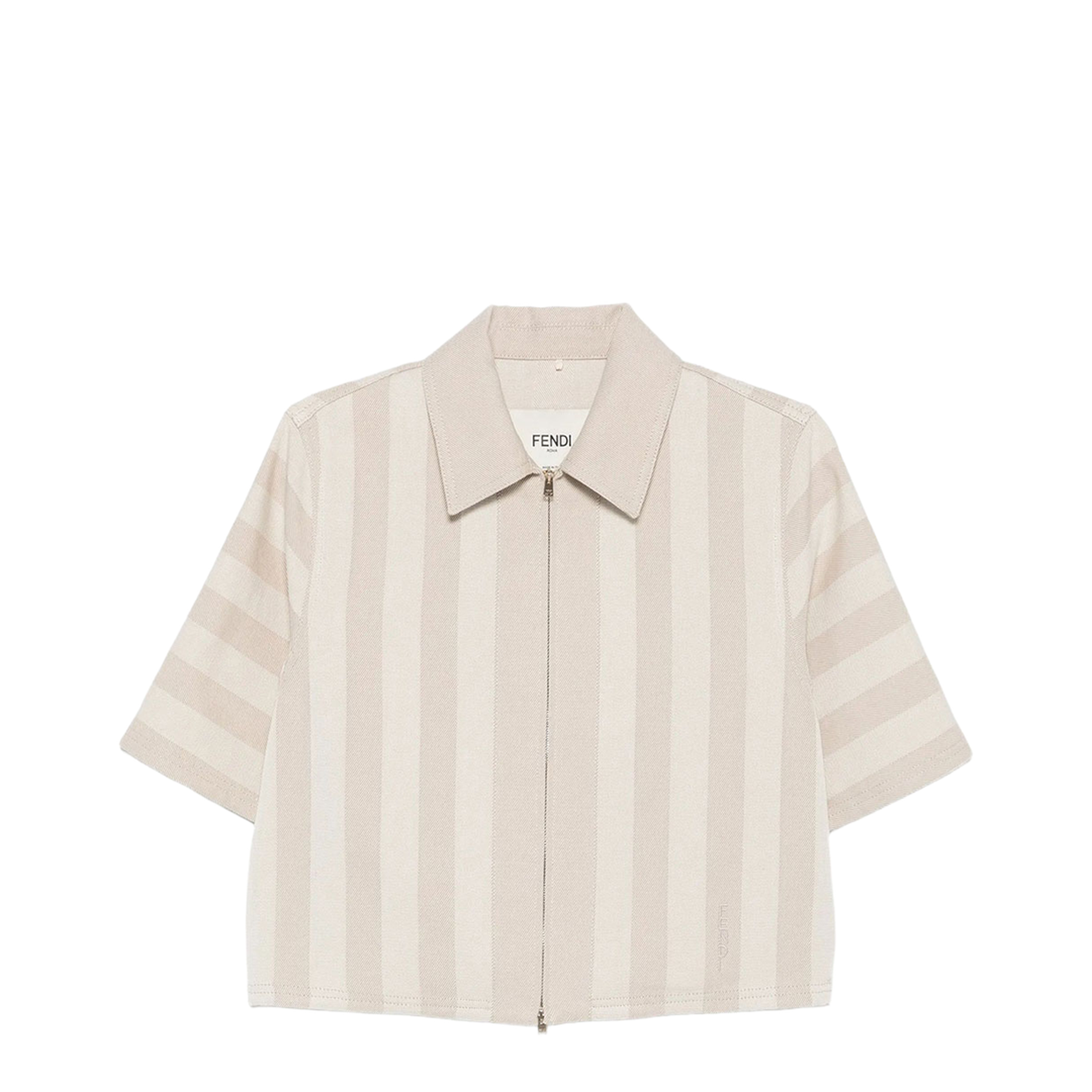 MAYFEYR - Fendi - Pequin Drill Cropped Jacket - FLF790AW8G