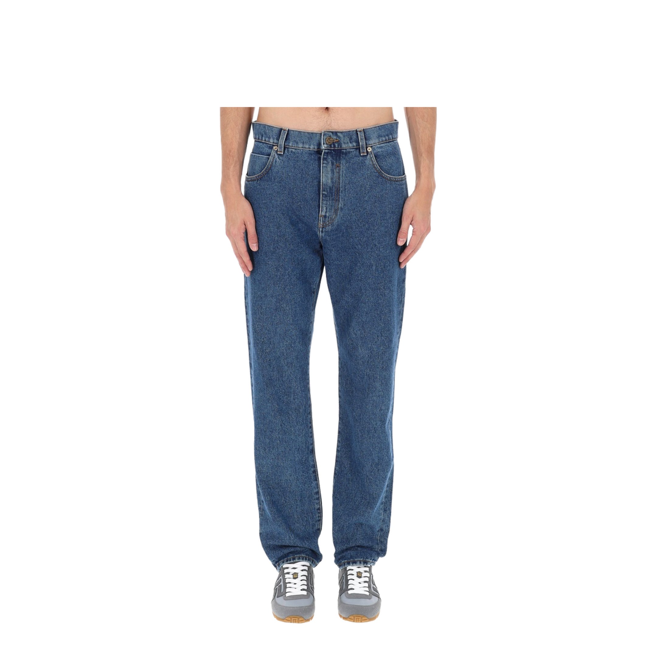 Straight Denim Jeans