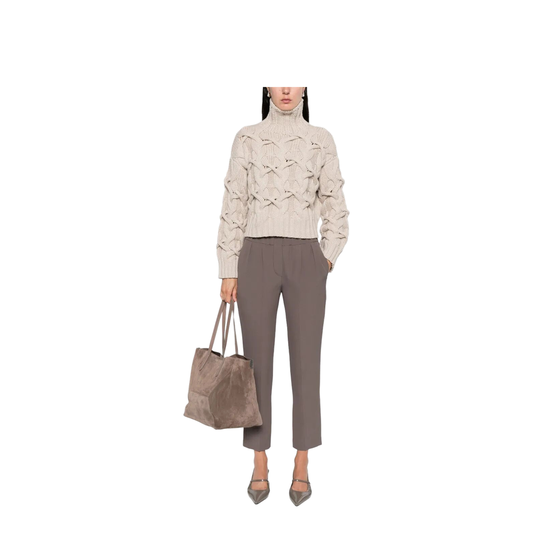 MAYFEYR - Brunello Cucinelli - Cable-Knit Cashmere Sweater - M52365804