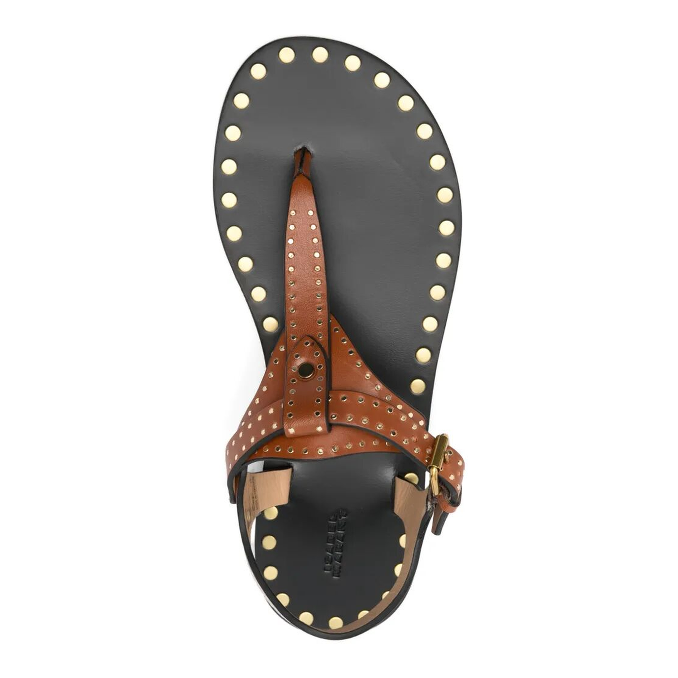 MAYFEYR - Isabel Marant - Joonya Studded Flat Sandals - SD0272FAD1B01S