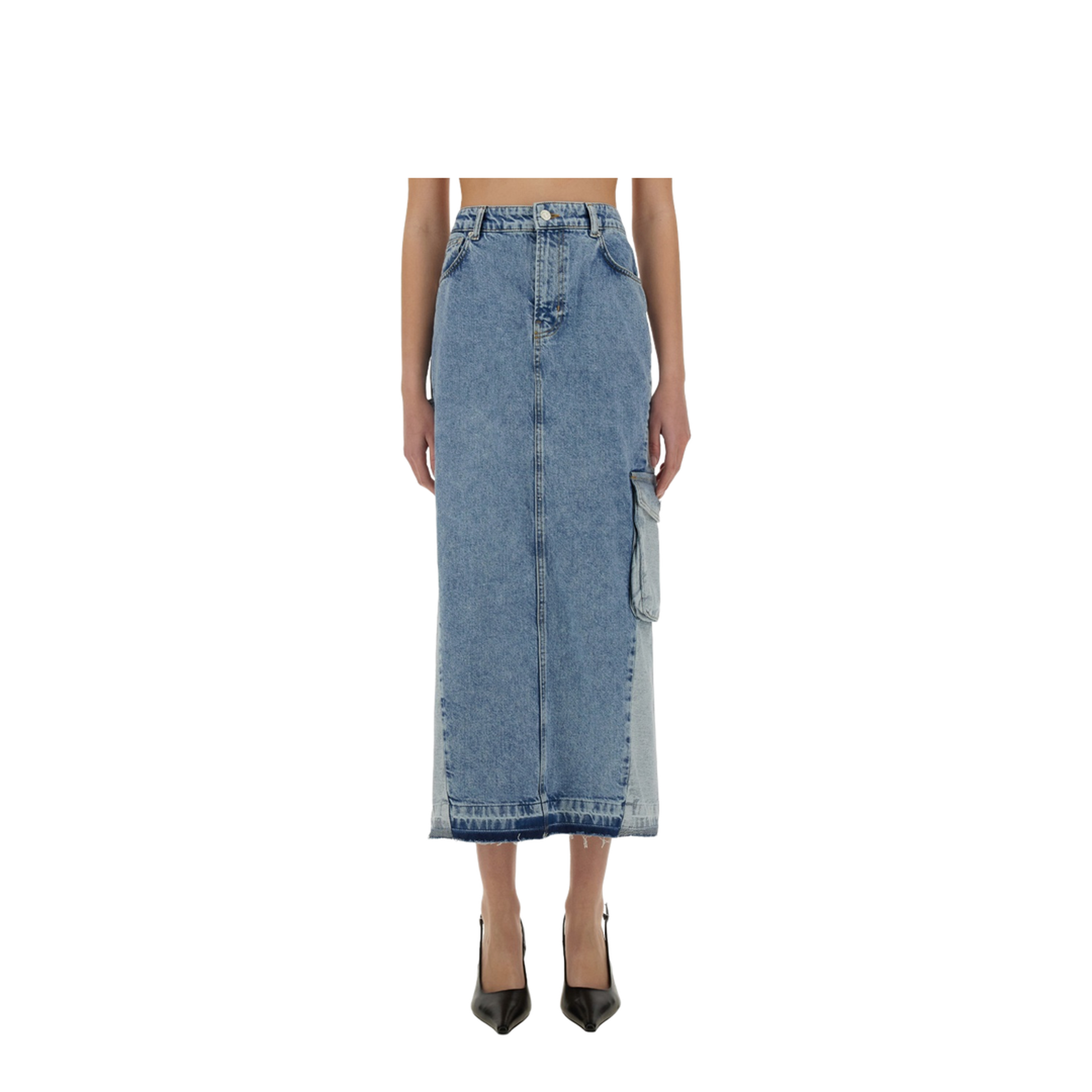 MAYFEYR - - Long Denim Skirt - 010537191303