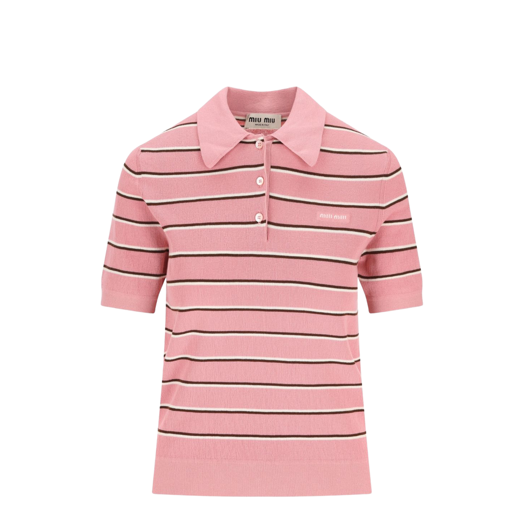 MAYFEYR - Miu Miu - T-Shirts And Polos - MMLB35183MF0028