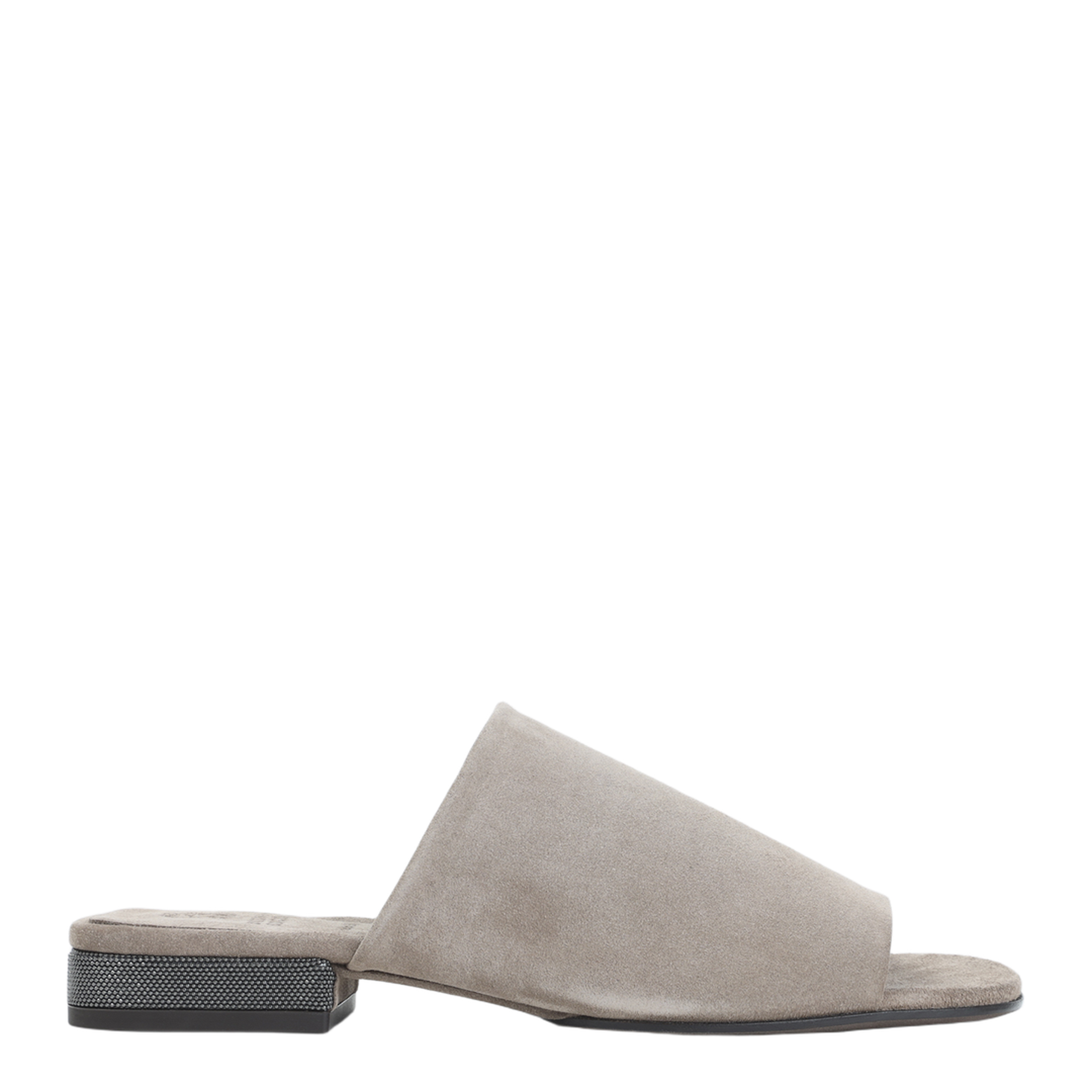 MAYFEYR - Brunello Cucinelli - Suede Flat Sandals - MZSFC3170