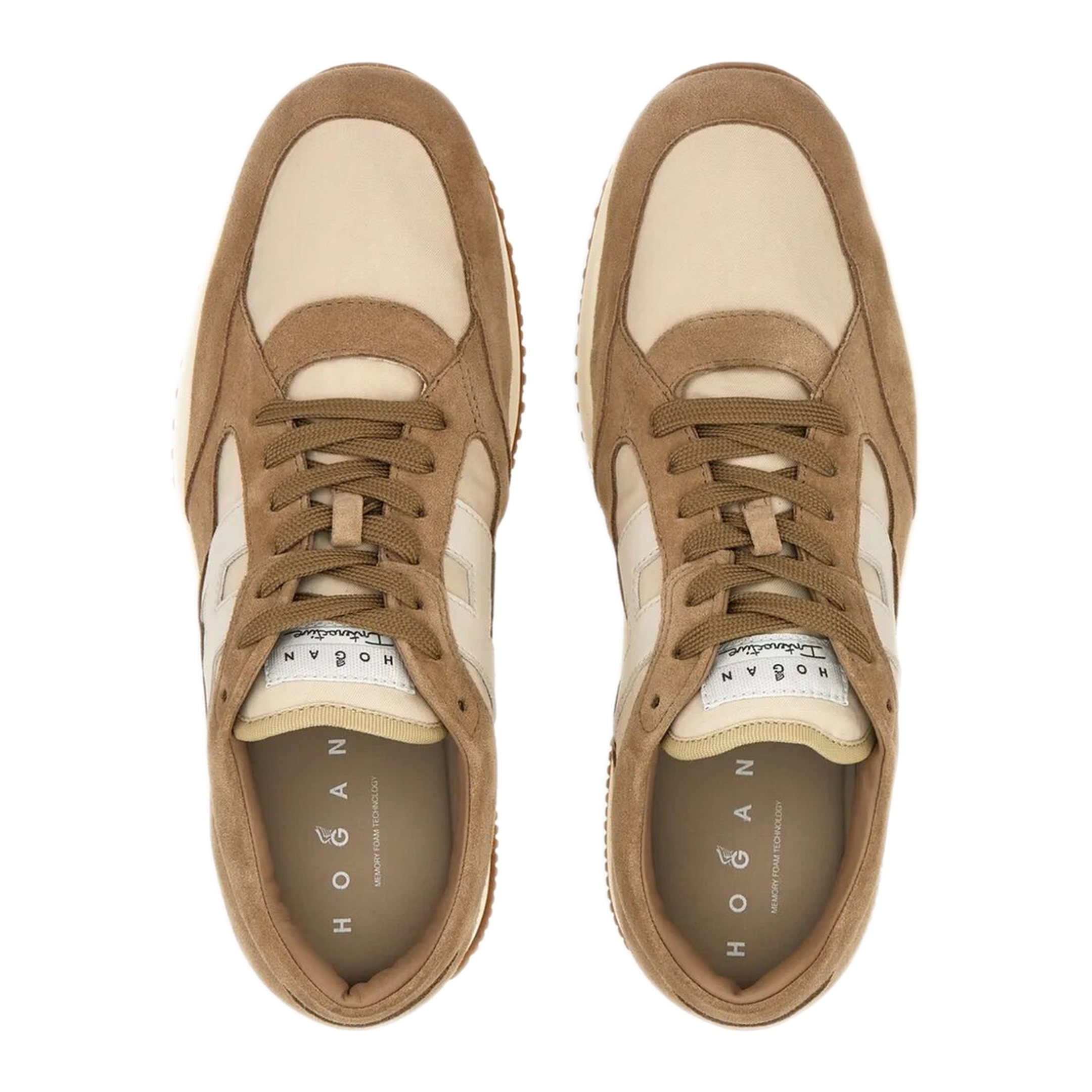 MAYFEYR - Hogan - Interactive Suede And Fabric Sneakers - HXM7130GC80V4R