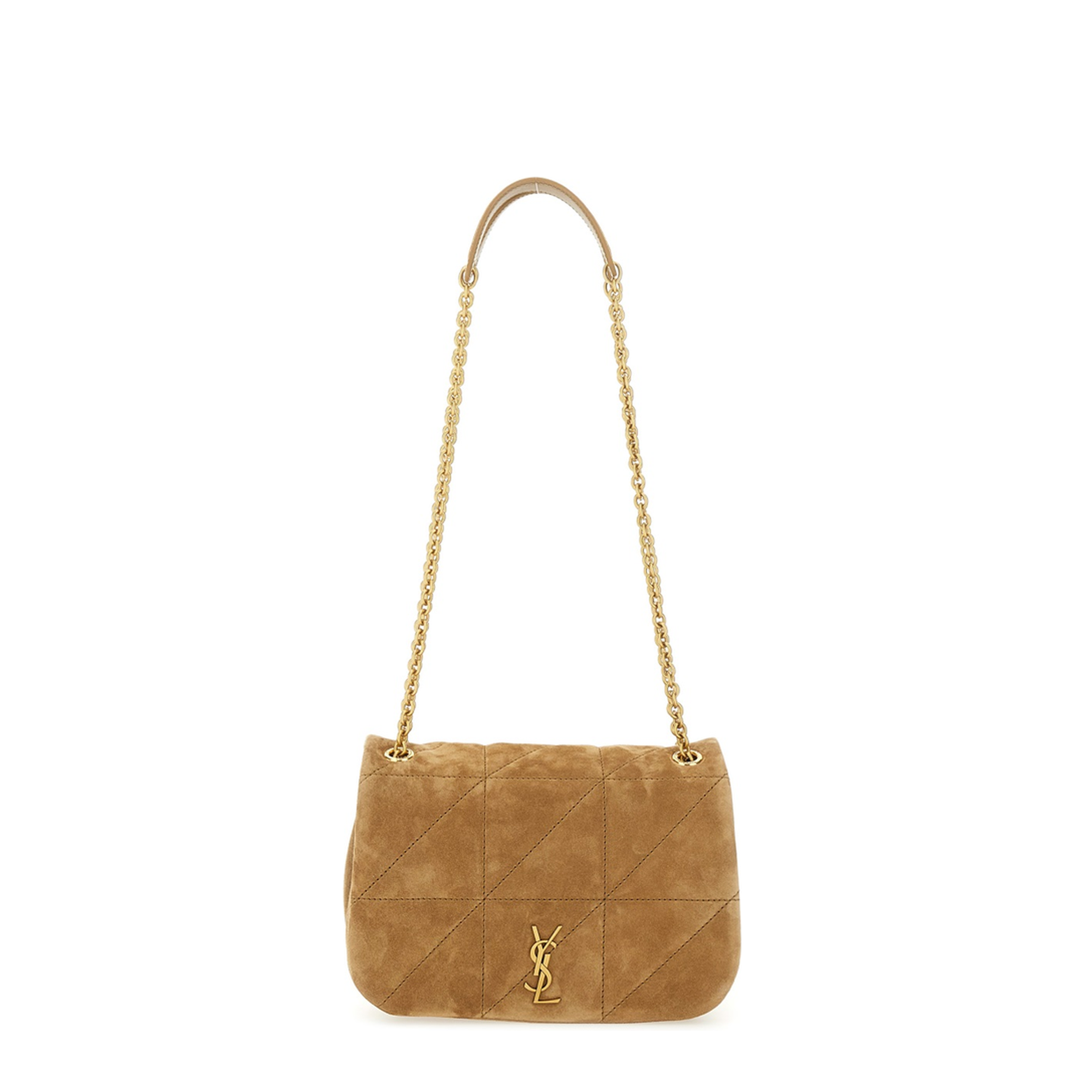 Jamie 4.3 Mini Suede Crossbody - Light Brown