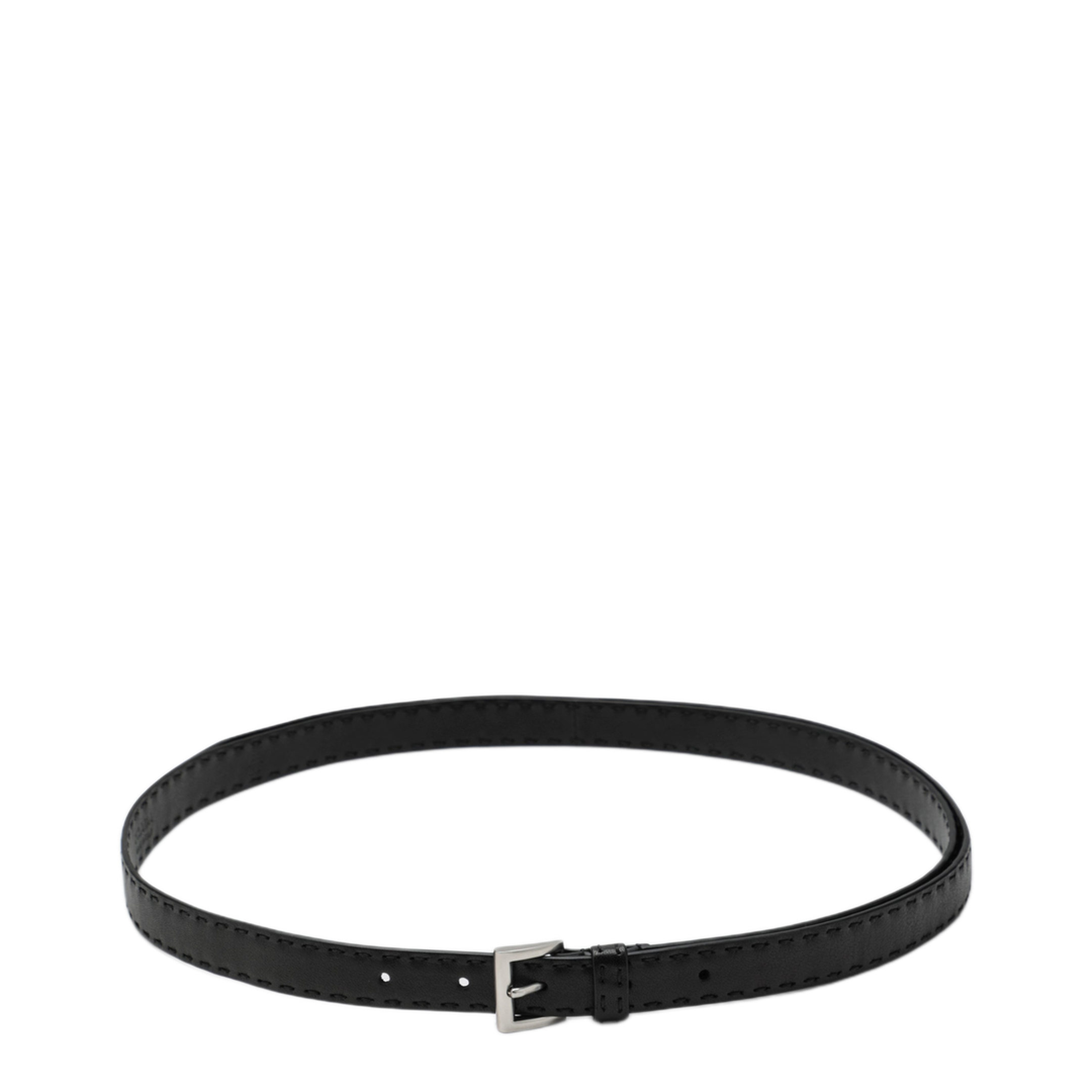 MAYFEYR - Prada - Black Leather Belt - 2CC7322ZQ4F0002