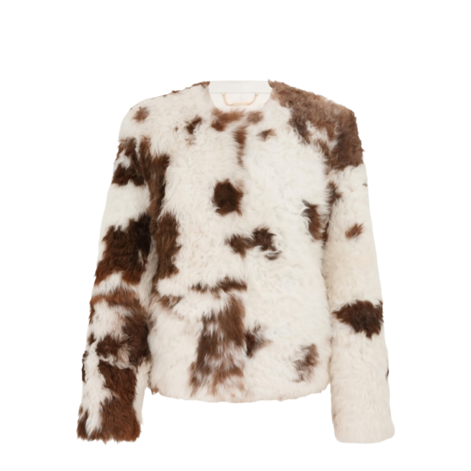 Hypnotic Spot Shearling Jacket